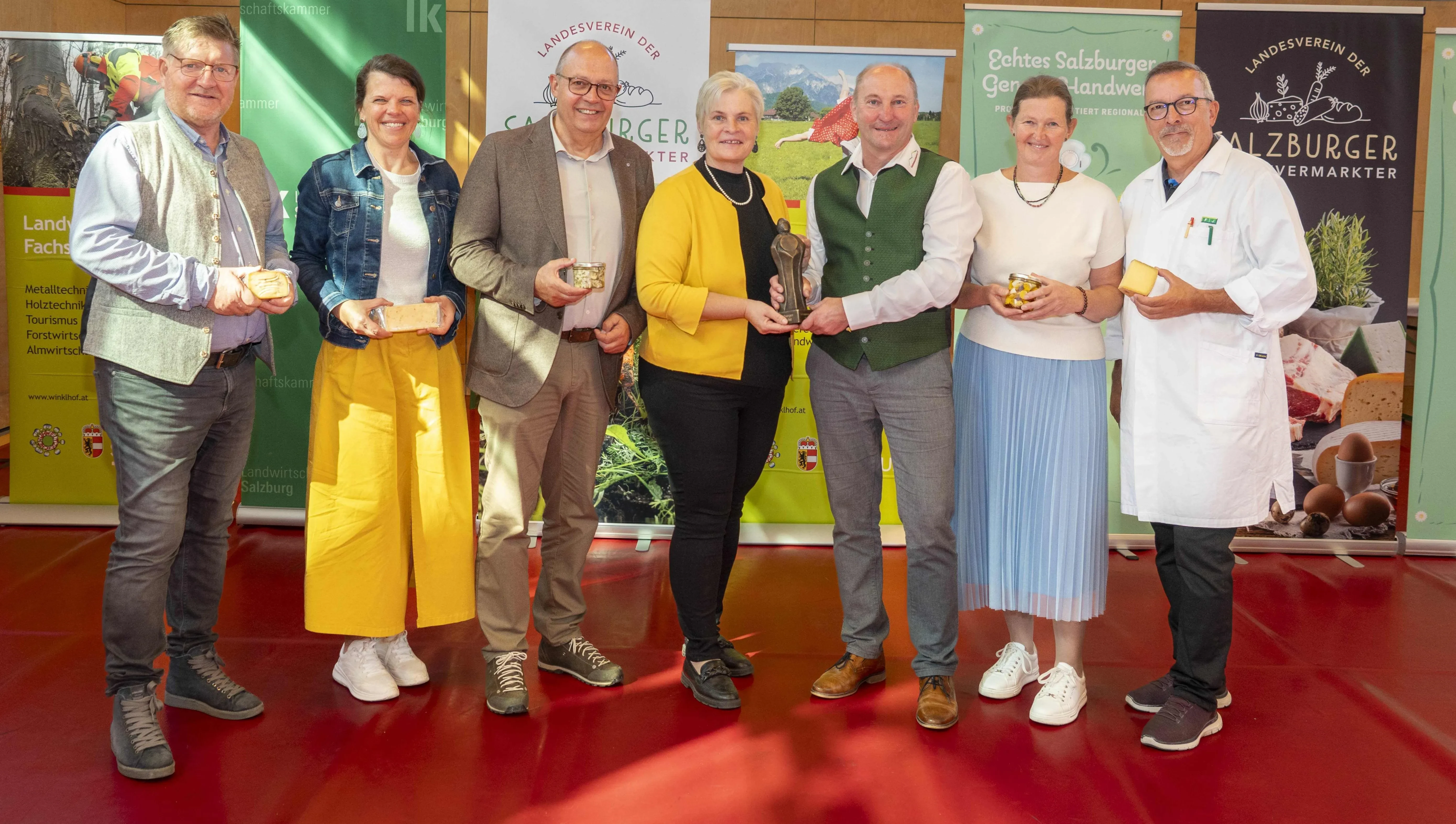 Gelungene Verkostung der Salzburger Milchprodukteprämierung am Winklhof 