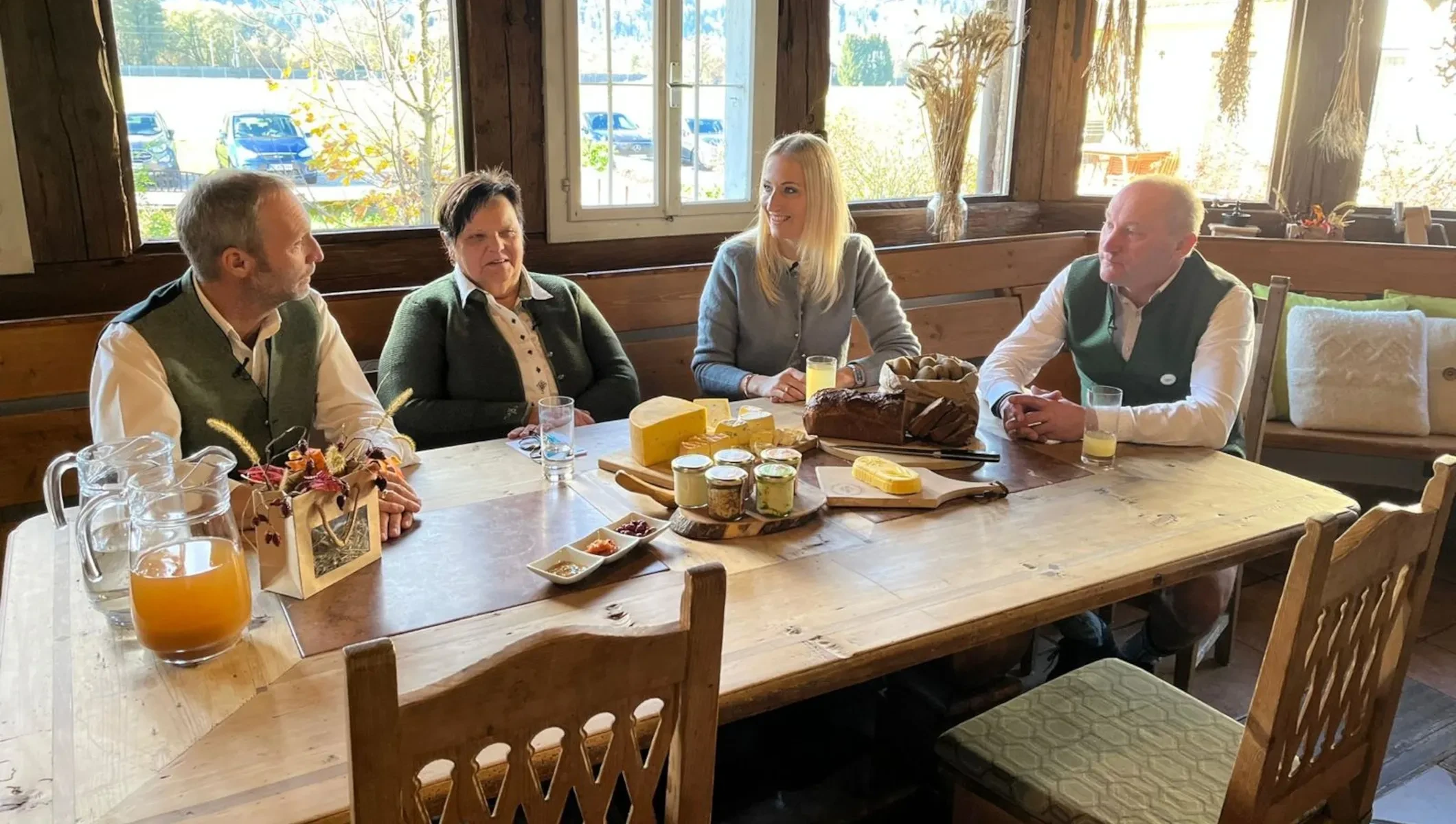 Salzburg schmeckt auf RTS_November 26_Talkrunde mit Niki Rettenbacher, Wetti Saller und Willi Huttegger