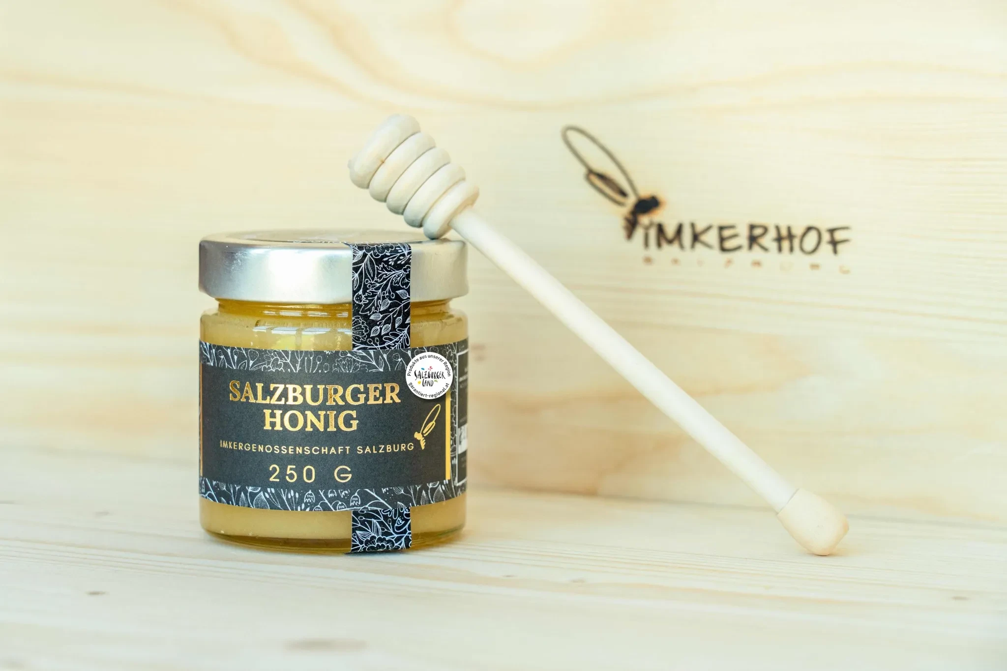 Salzburger Honig, Bienenhonig, Imkerhof Salzburg, garantiert regional, SalzburgerLand Herkunfts-Zertifikat