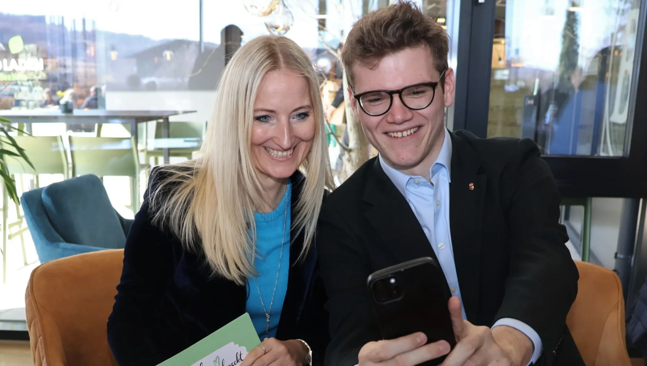 Salzburg schmeckt auf RTS_März 26_Angelika Pehab mit Landesrat Aigner