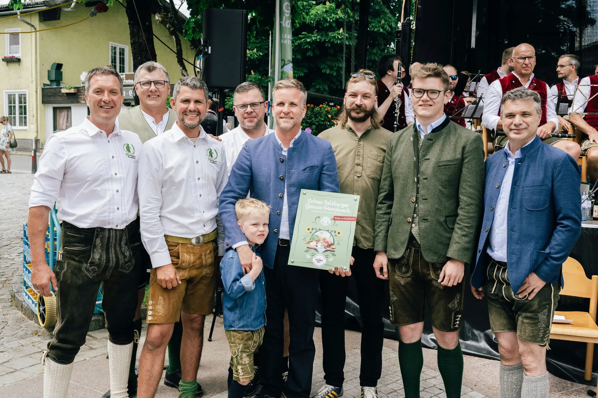 Tafelverleihung Herkunfts-Zertifikat SalzburgerLand Genuss-Fest 2026