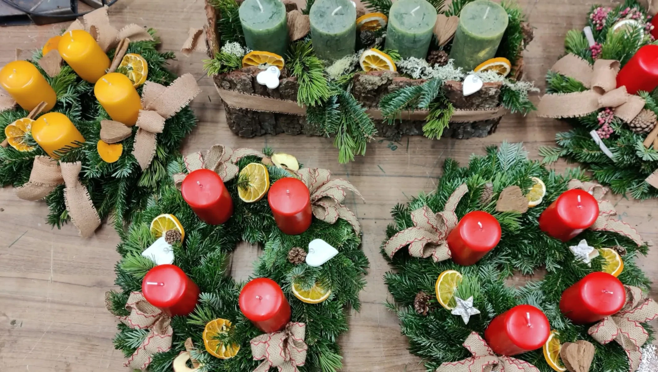 Woidwerk_traditionelle Adventkränze für jeden Geschmack