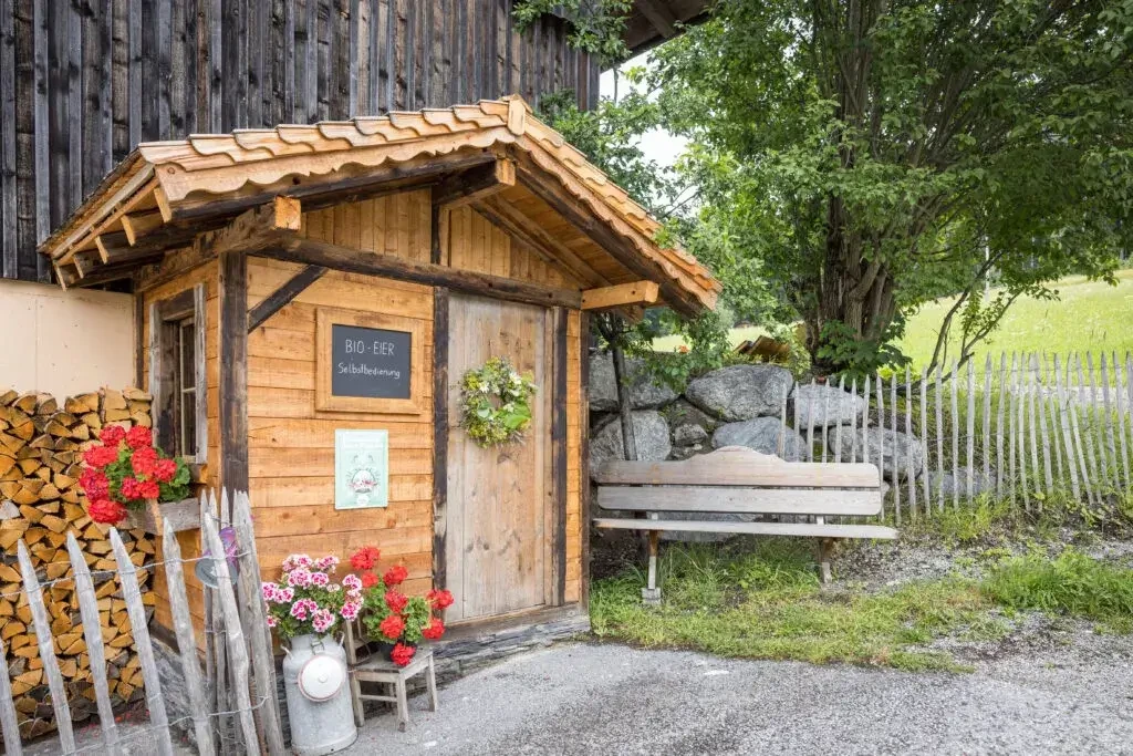 Eier direkt vom Bauernhof 