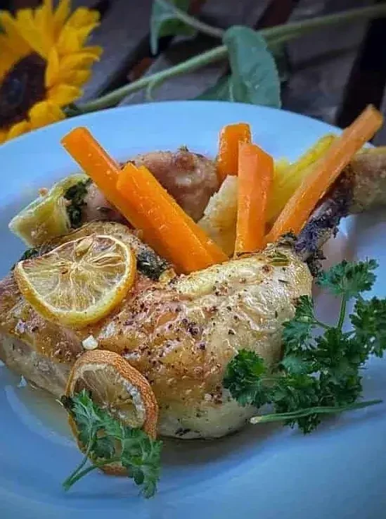 Huhn mit Zitrone