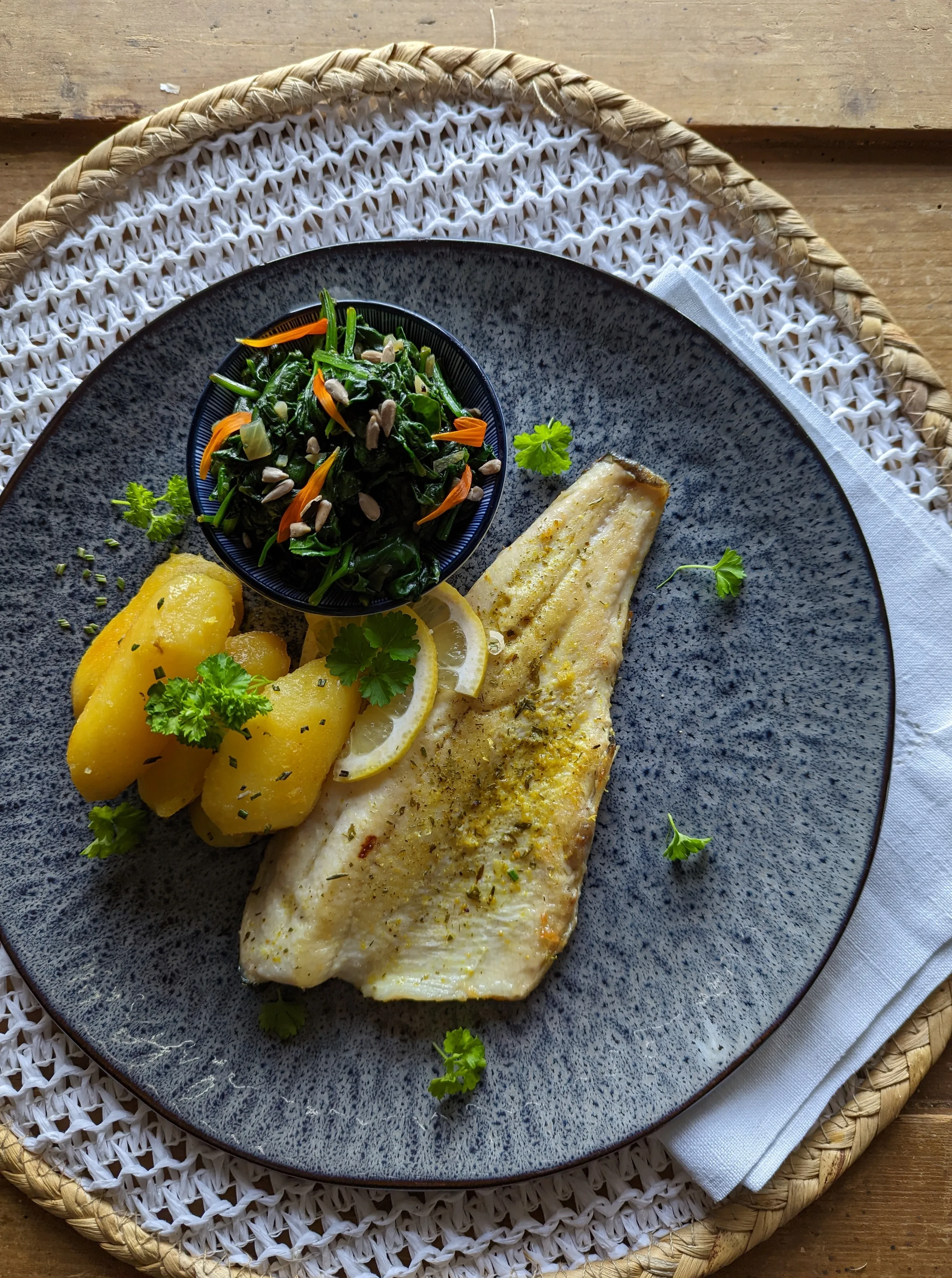 Gebratener Fisch