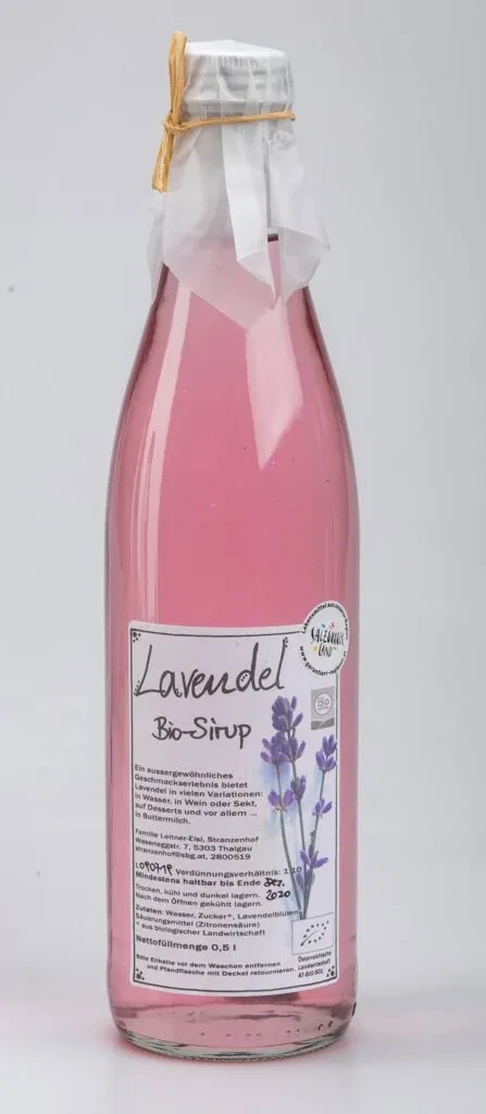 Bio Lavendelblütensirup