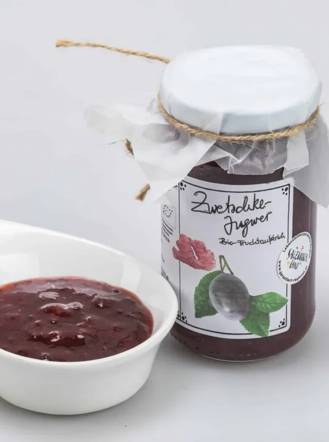 Zwetschke-Ingwerfruchtaufstrich