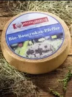 Schnittkäse Bauernkäse mit Pfeffer