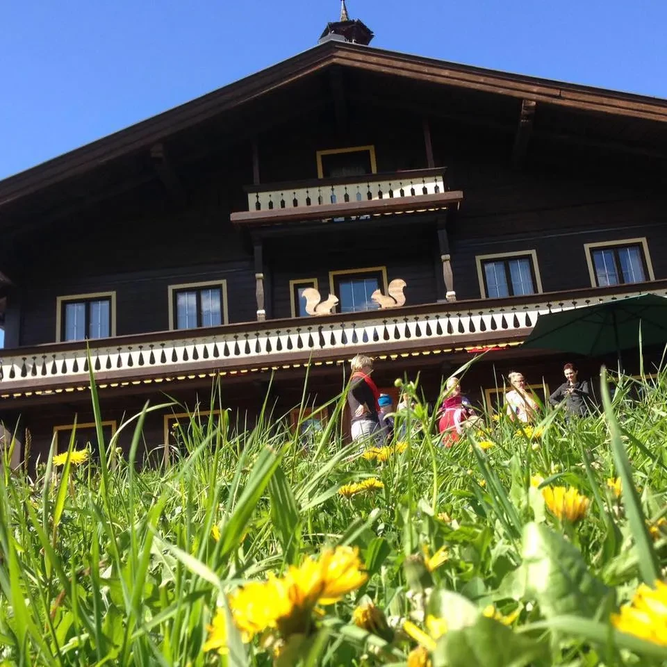 Bauernhaus im Sommer