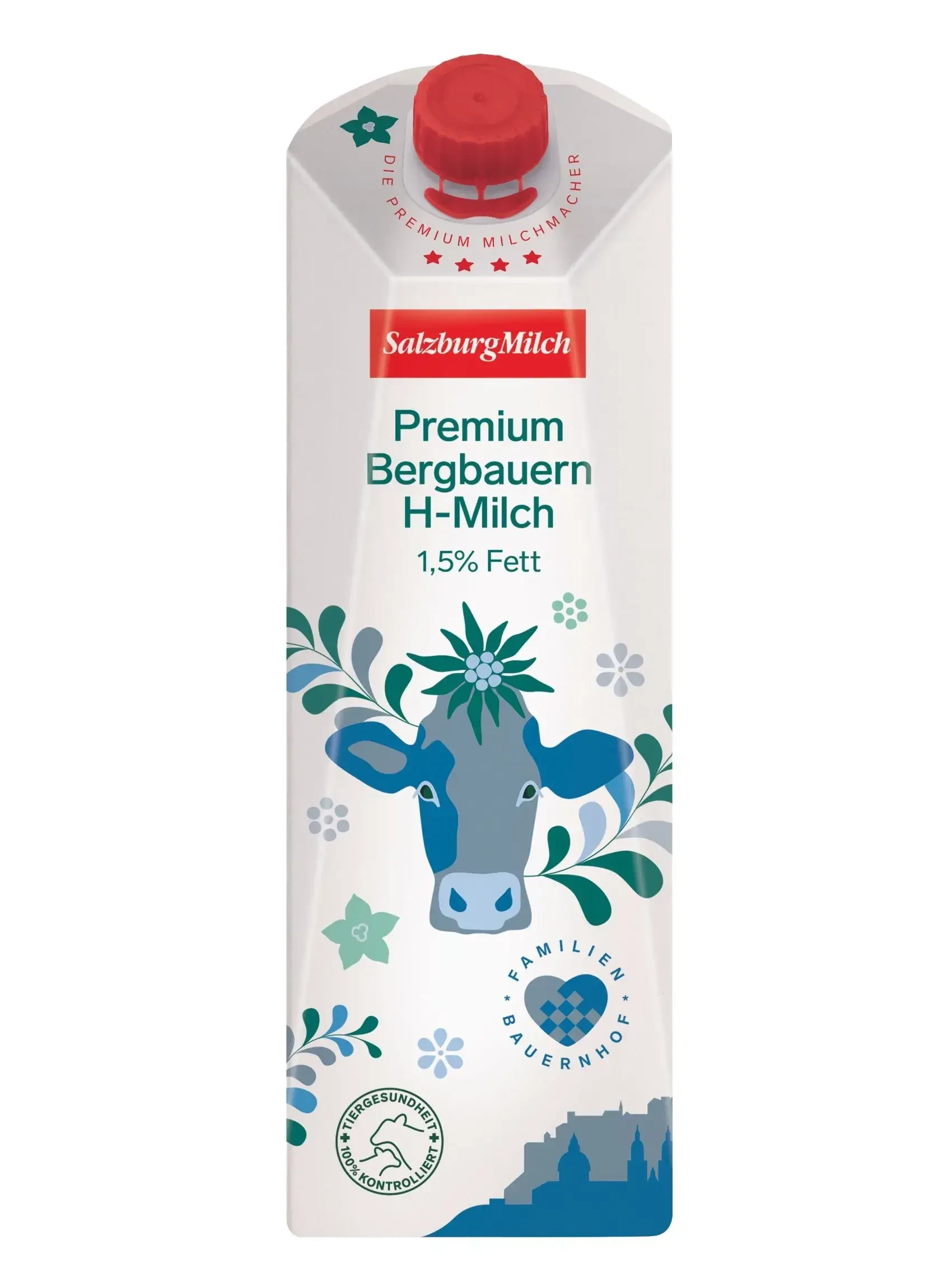 Salzburger Bergbauern H-Milch 1,5 2L von Salzburg Milch