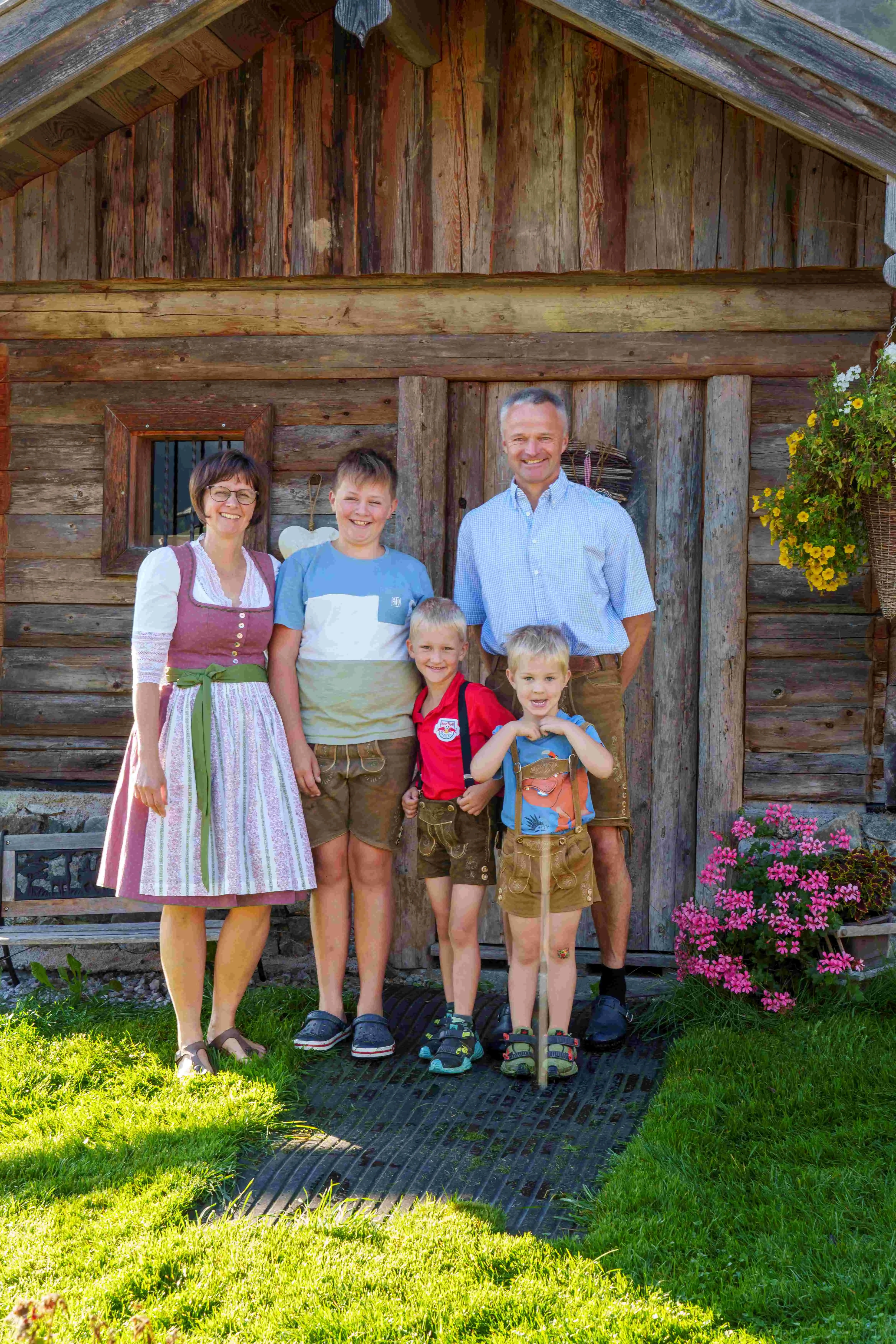 Sinnlehenhof_Familie Scheiber-Familie