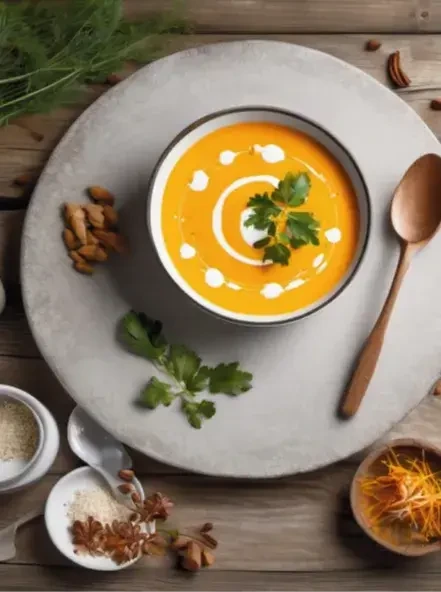 Kürbiscremesuppe
