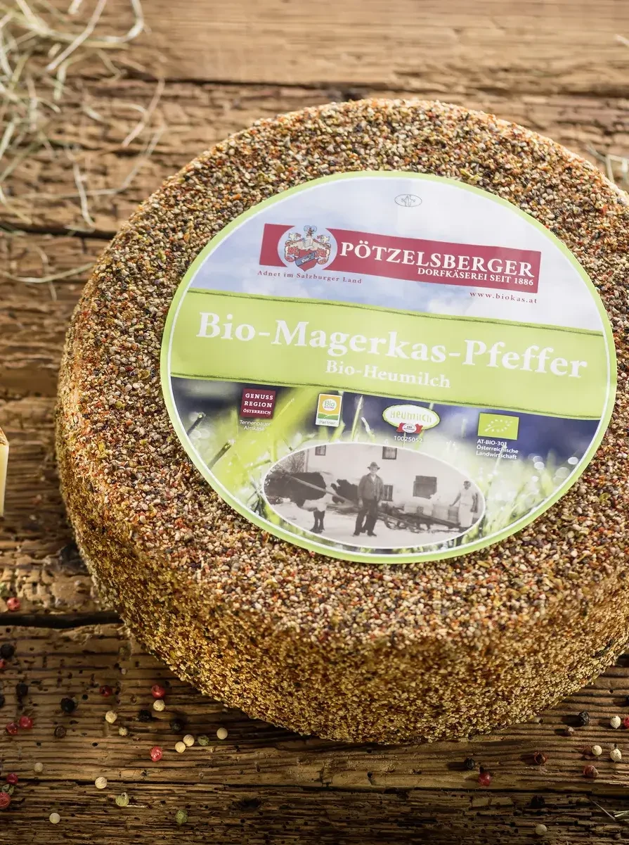 Magerkäse Pfefferkäse Adnet