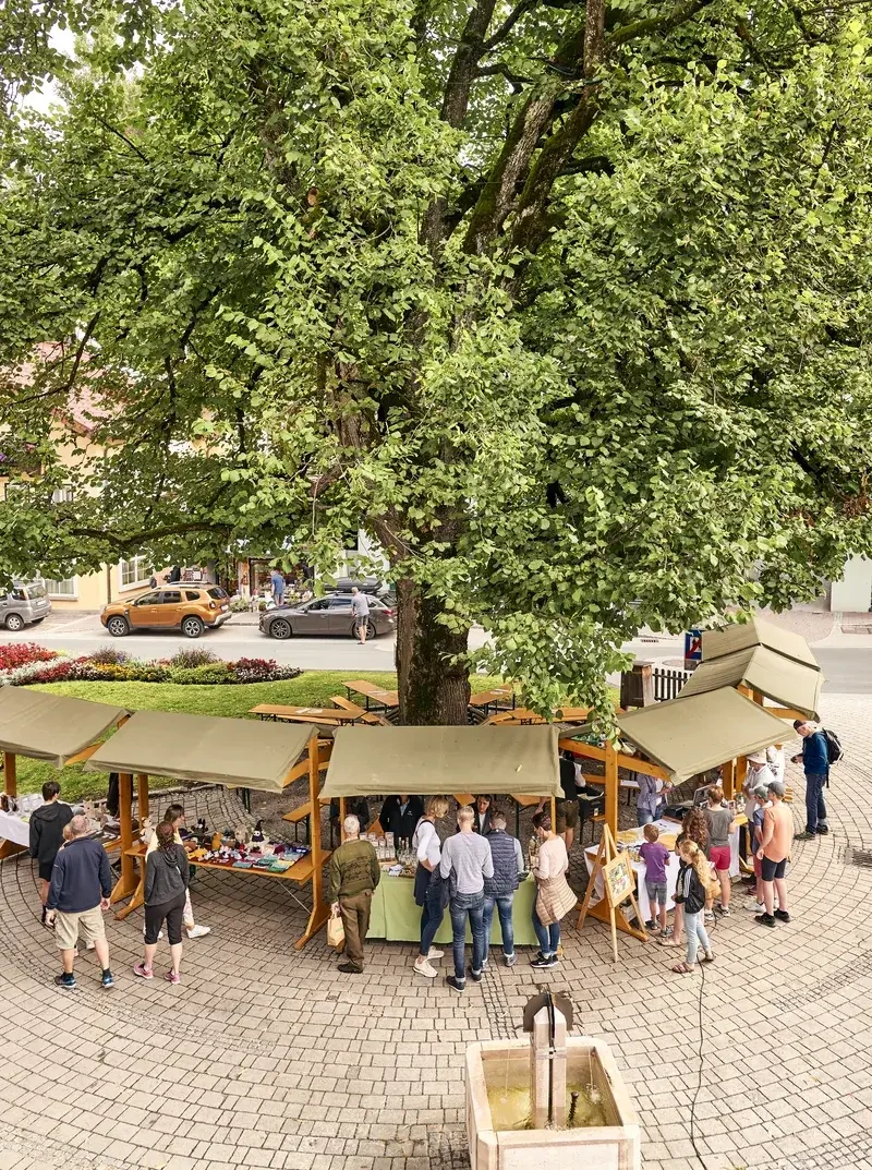 Markt unter der Linde