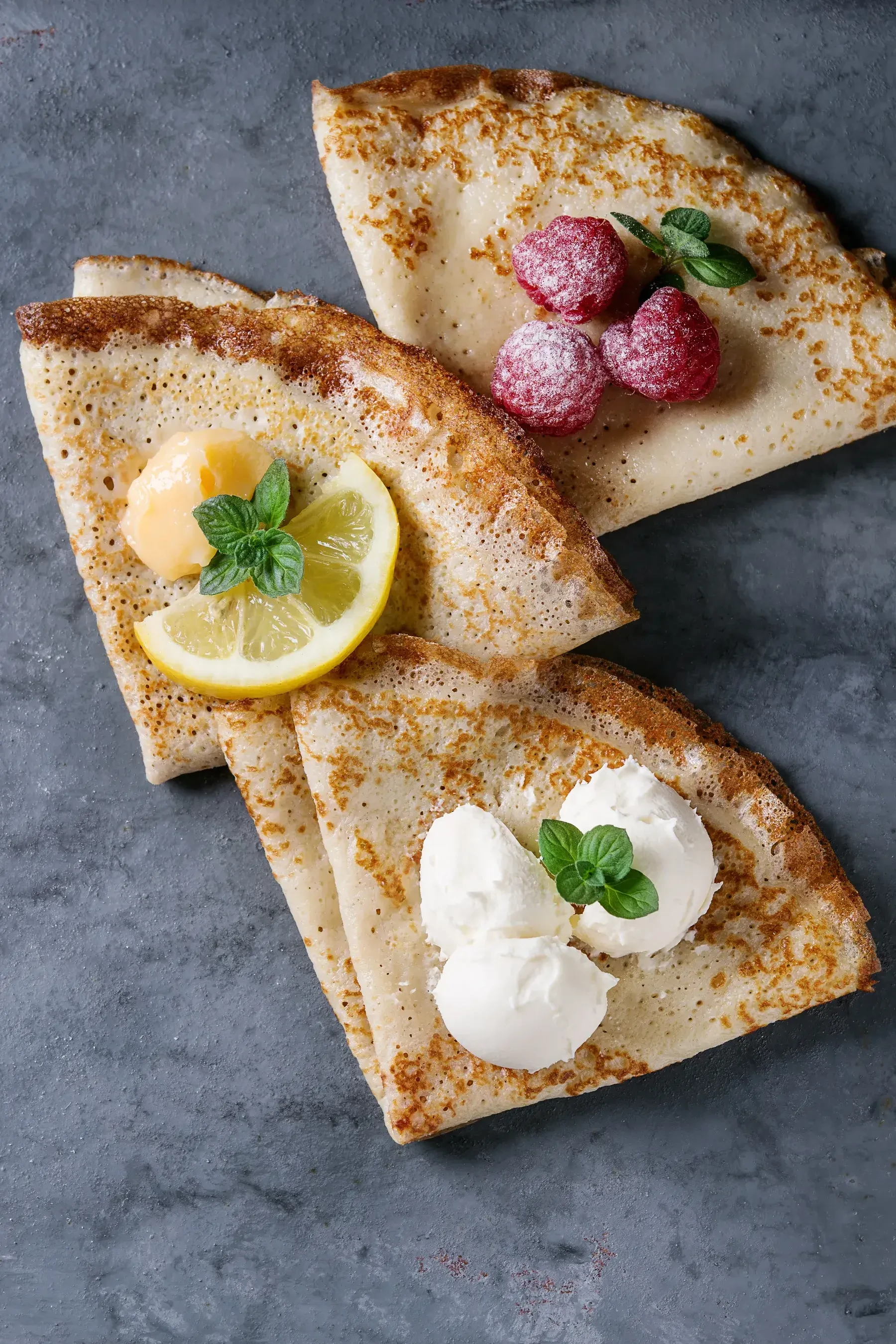 Crepes süß und pikant
