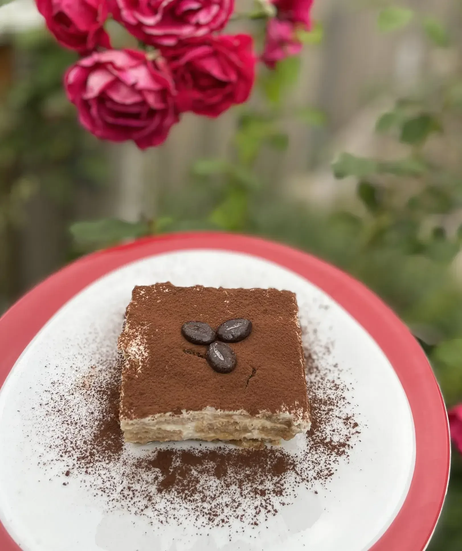 Tiramisu mit Skyr auf Teller