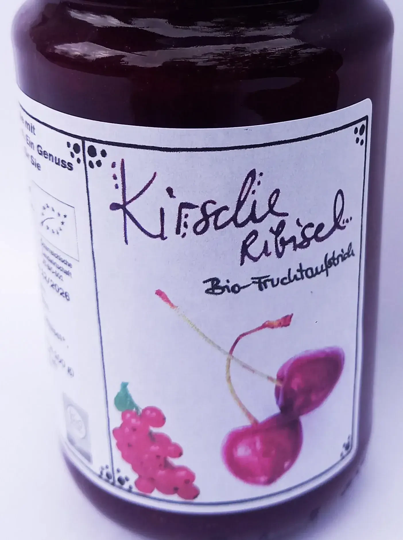 Kirsche Ribisel Fruchtaufstrich Stranzenhof