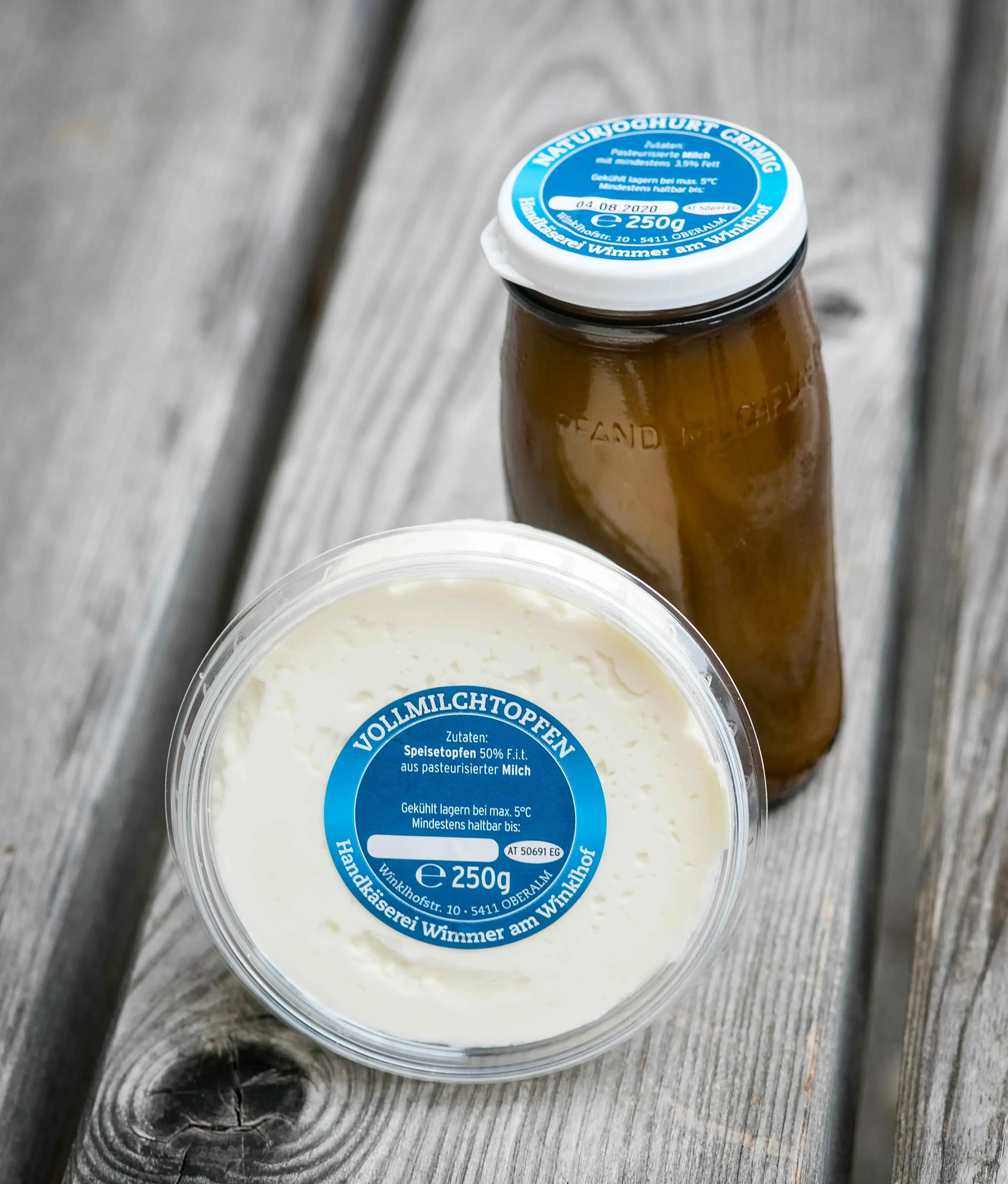 Handkäserei Georg Wimmer ollmilchtopfen AMA GENUSS REGION wildbild