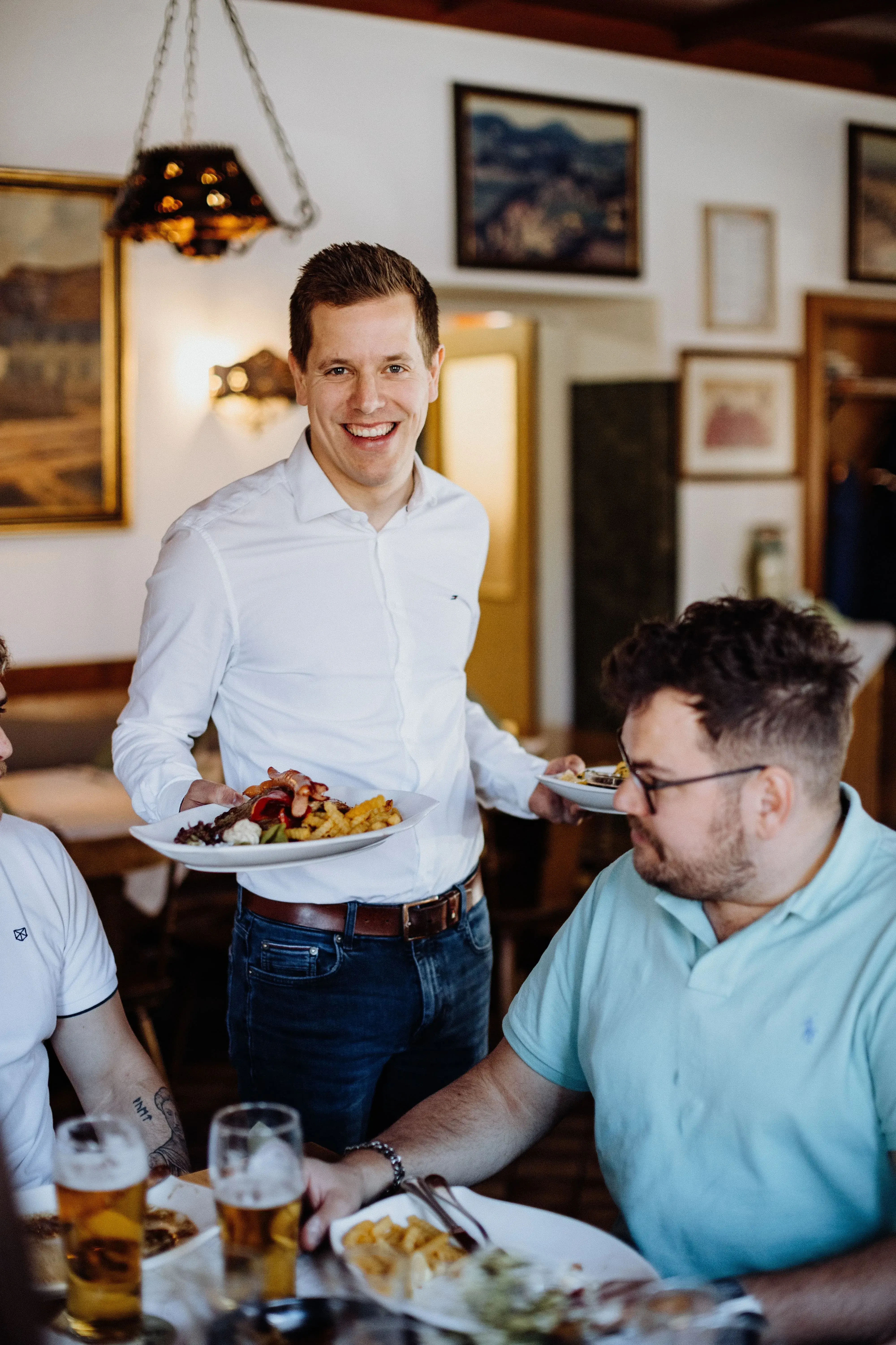 Wirtshaus, Bedienung