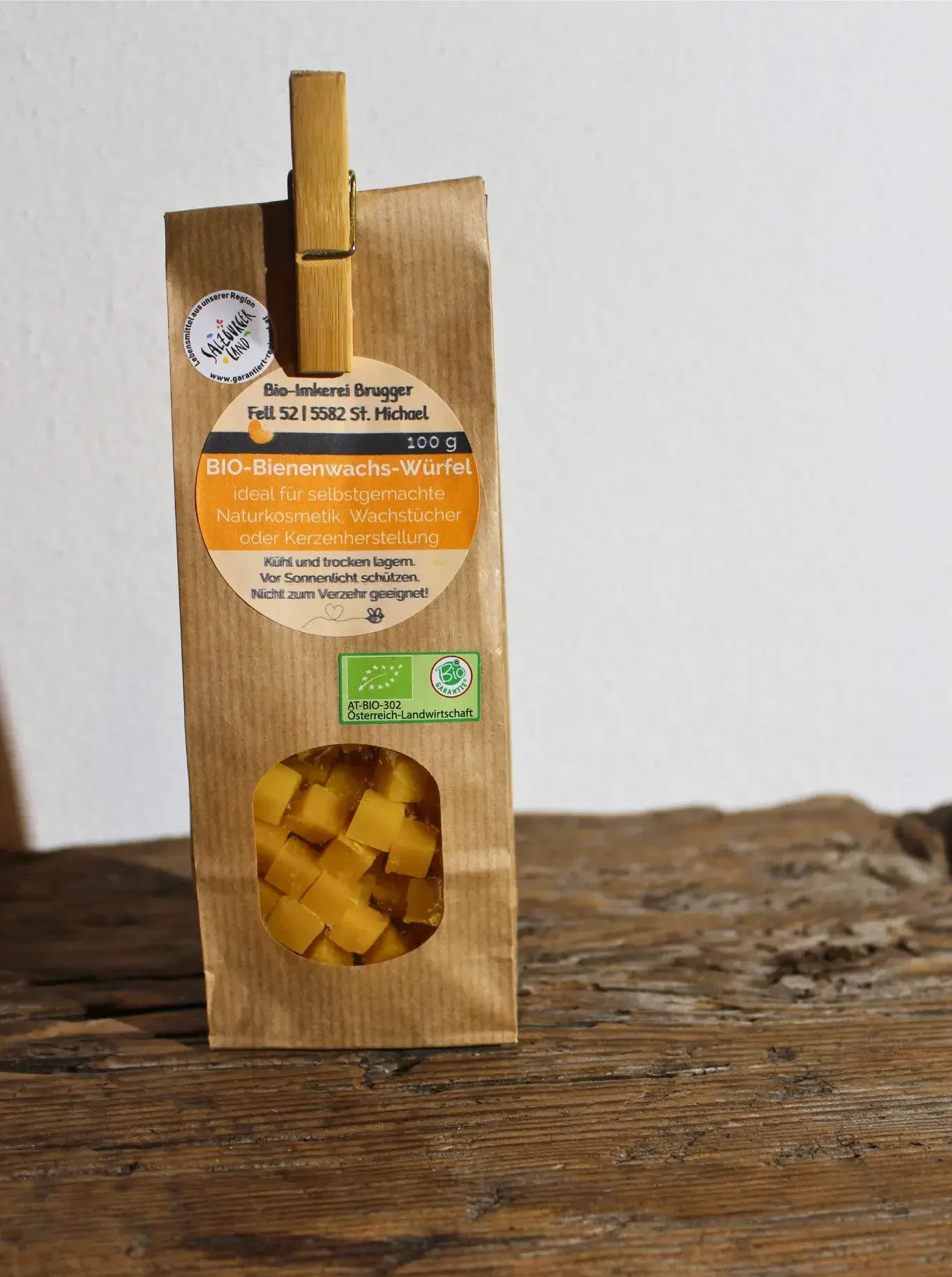 Bienenwachs Würfel Imkerei Brugger © Brugger
