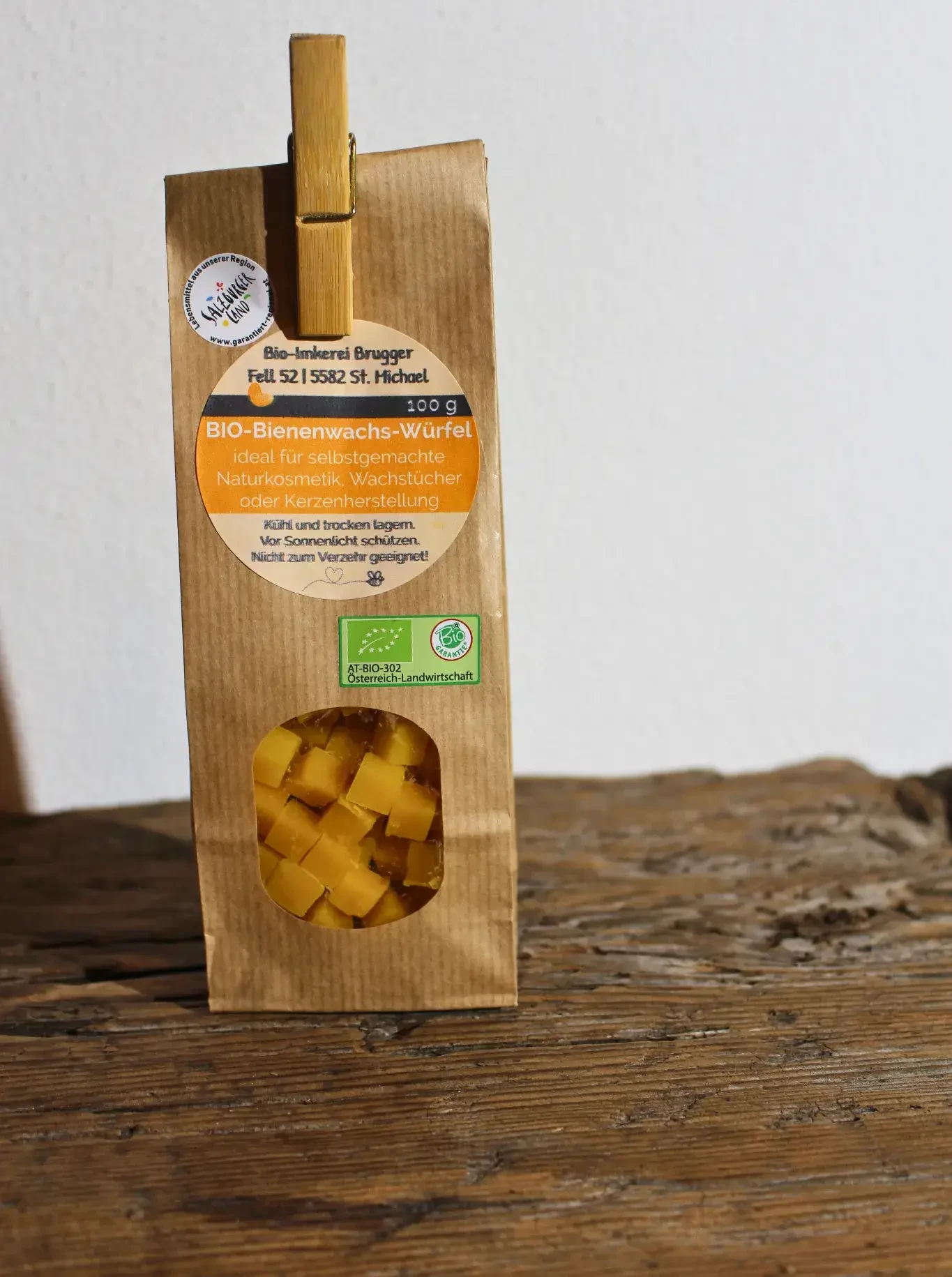 Bienenwachs Würfel Imkerei Brugger © Brugger