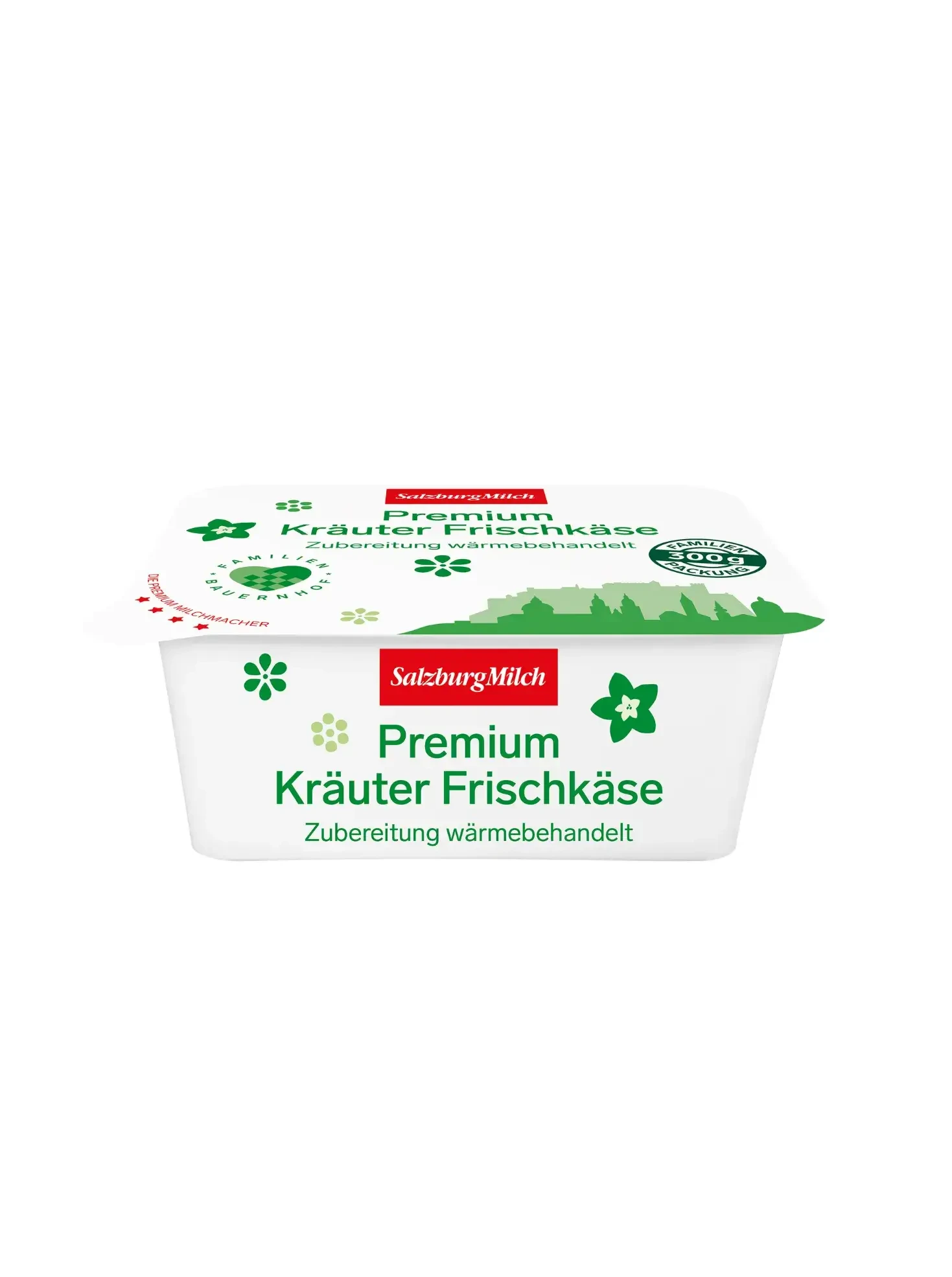Premium Frischkäse 60% Kräuter 300g von SalzburgMilch