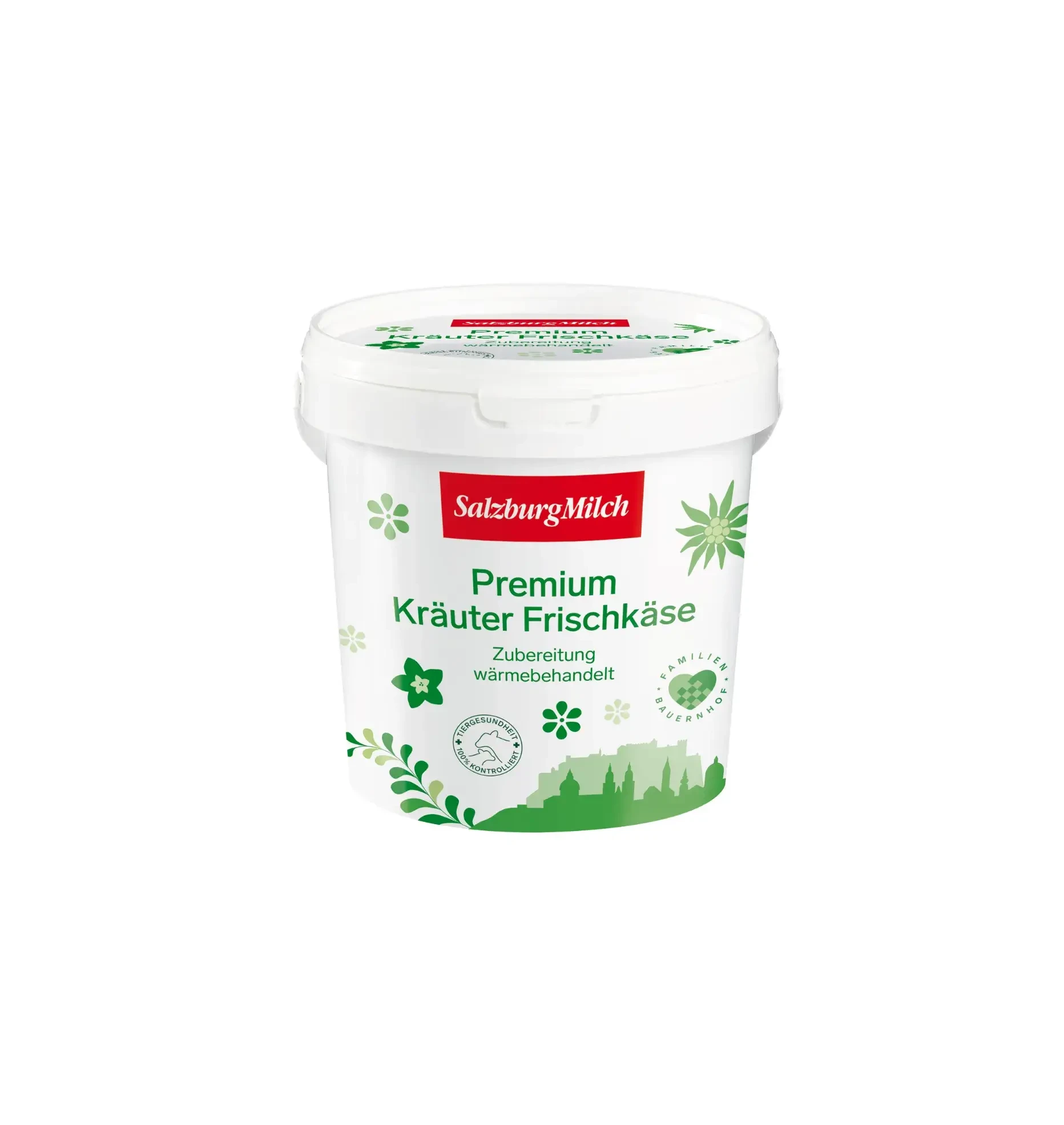 Premium Frischkäse 70% Kräuter 1kg von SalzburgMilch