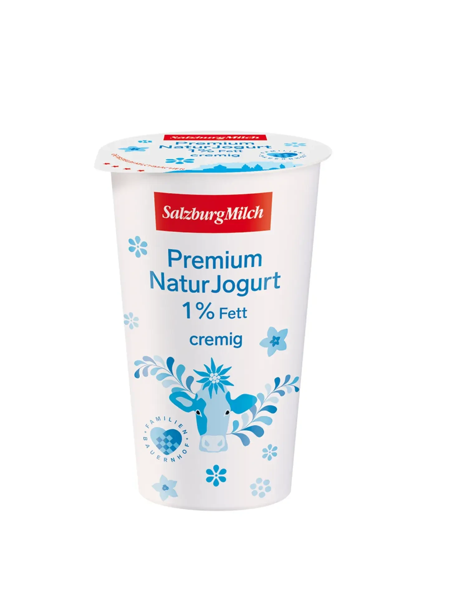 Premium Naturjogurt 1% cremig 250g von SalzburgMilch