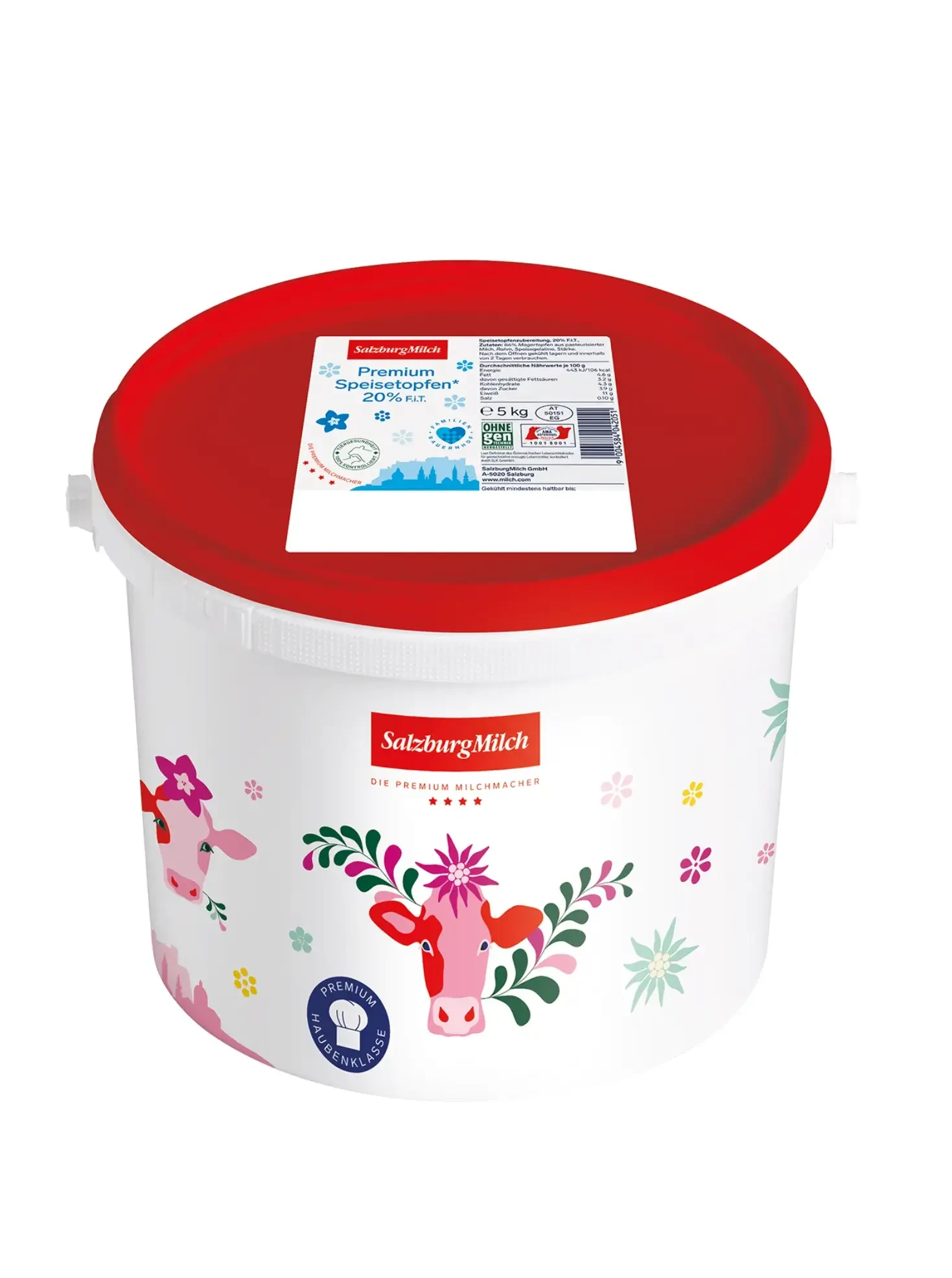 Premium Speisetopfen 20% 5kg von SalzburgMilch