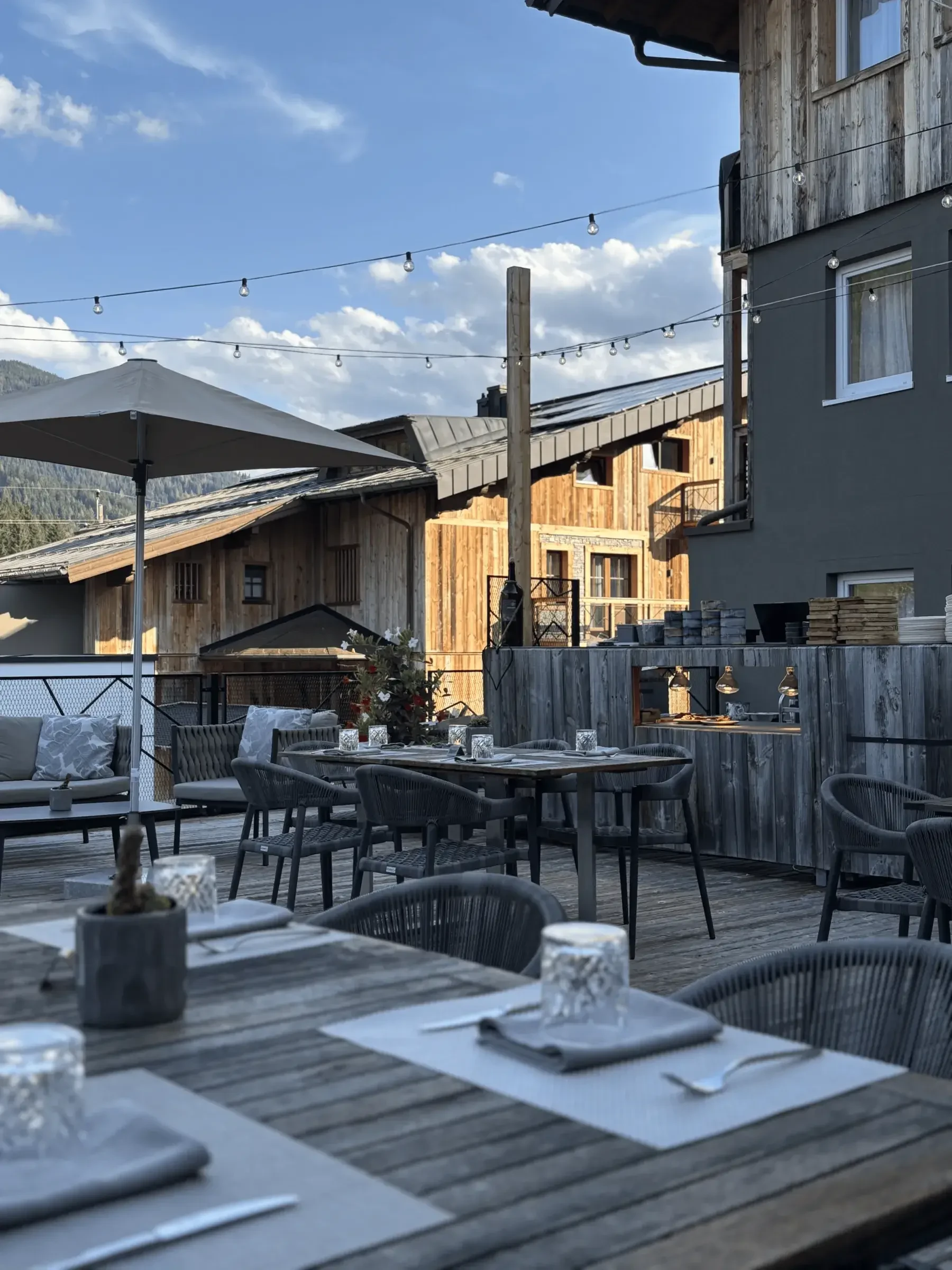 vaMoos Restaurant Terrasse