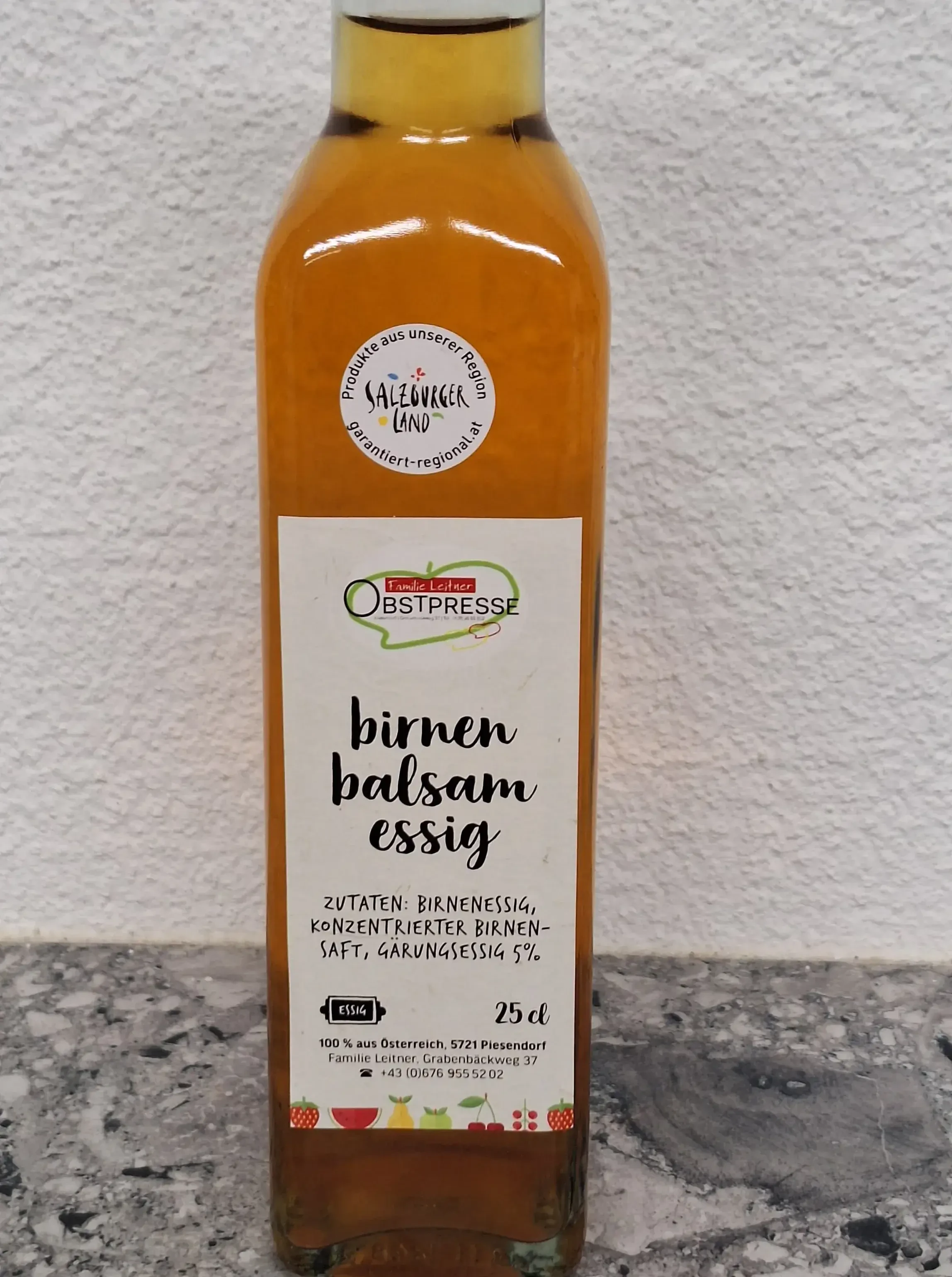 Birnen Balsam Essig