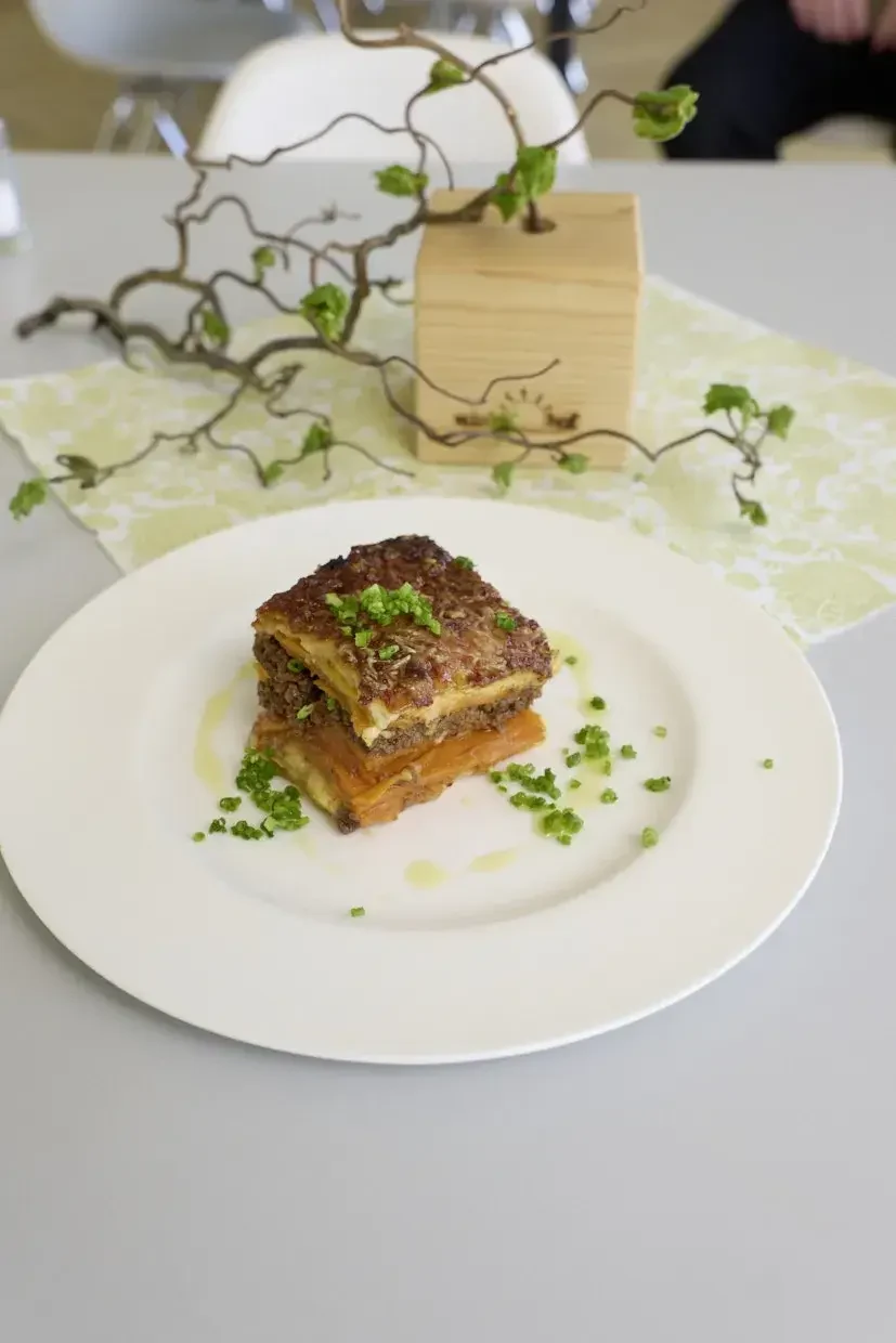 Moussaka mit Süßkartoffeln