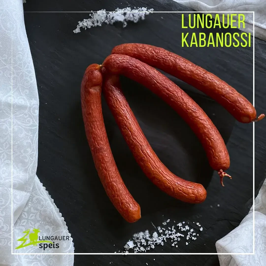 Lungauer Kabanossi der Lungauer Speis