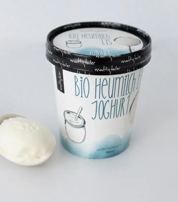 Mattigtaler Bio Heumilch Eis Joghurt