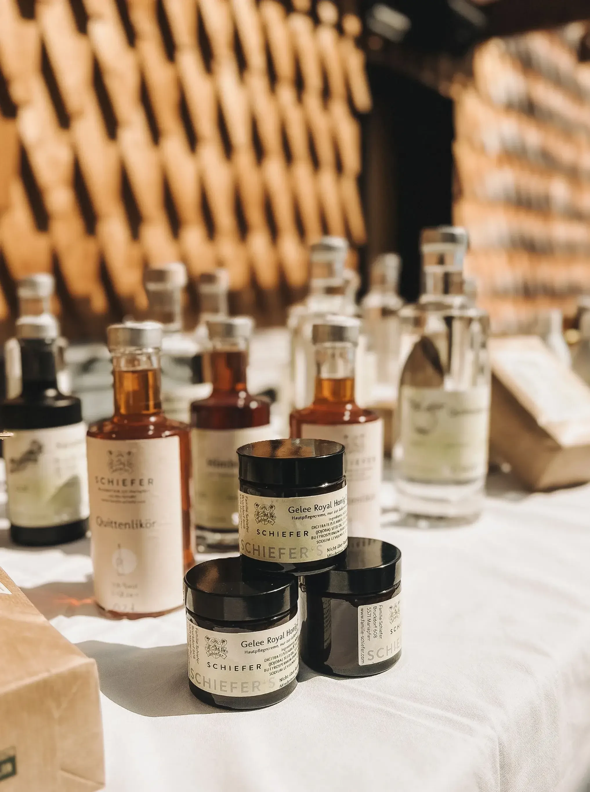 Bauernmarkt Schlöglberger Produkte Schiefer Gelee Royal