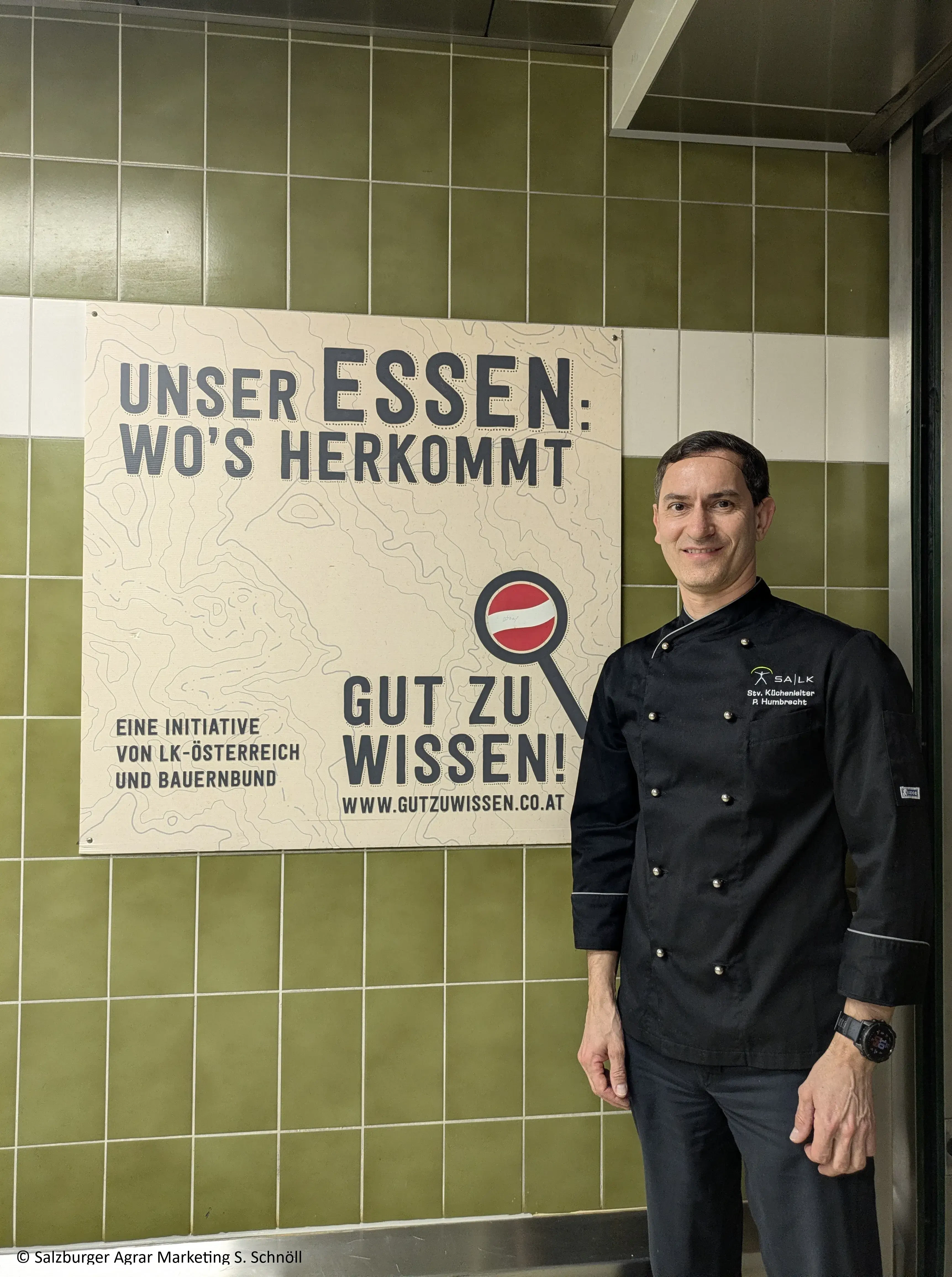 Vor der Teilnahmetafel Gut zu Wissen Philippe Humbrecht