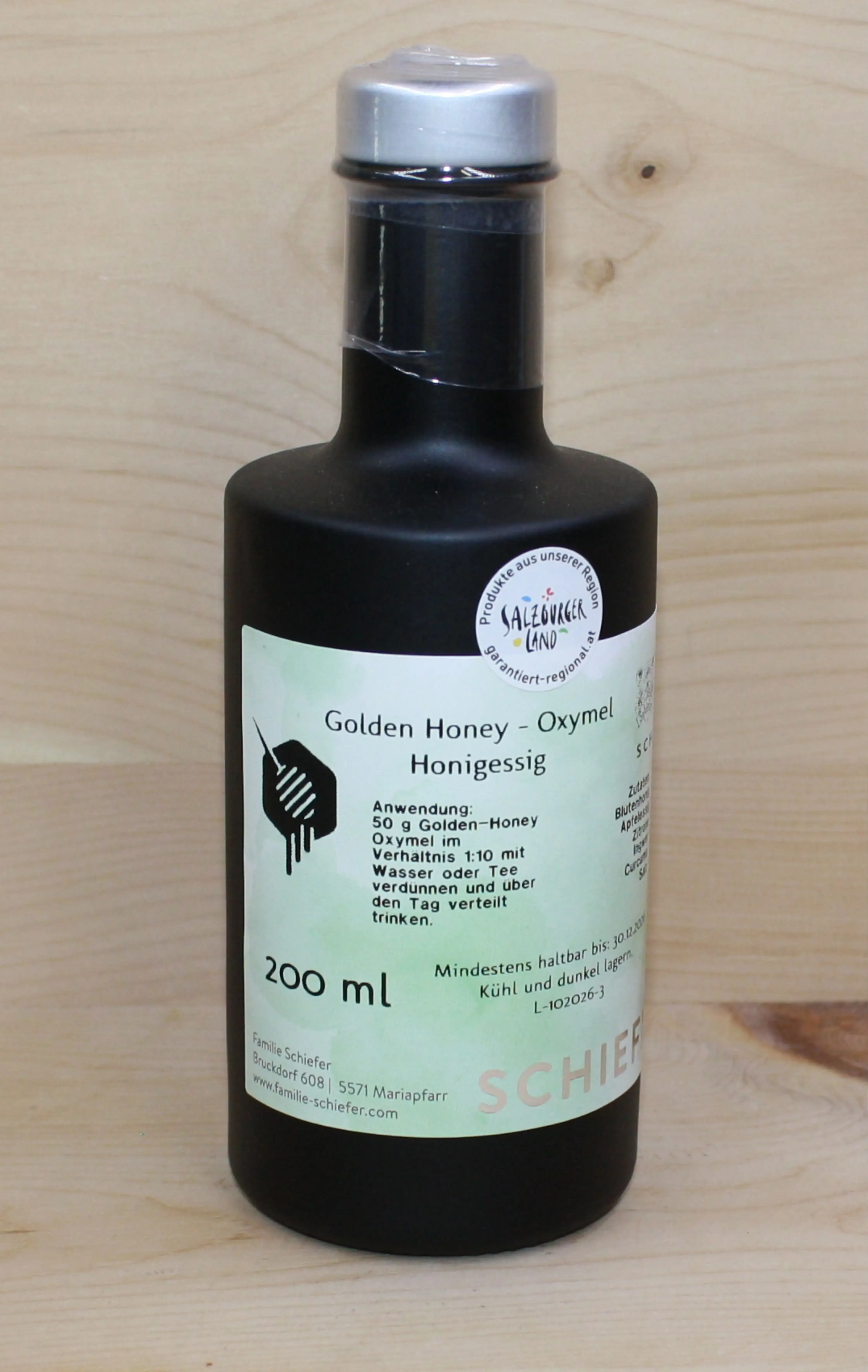 Oxymel Golden Honey mit Honigessig