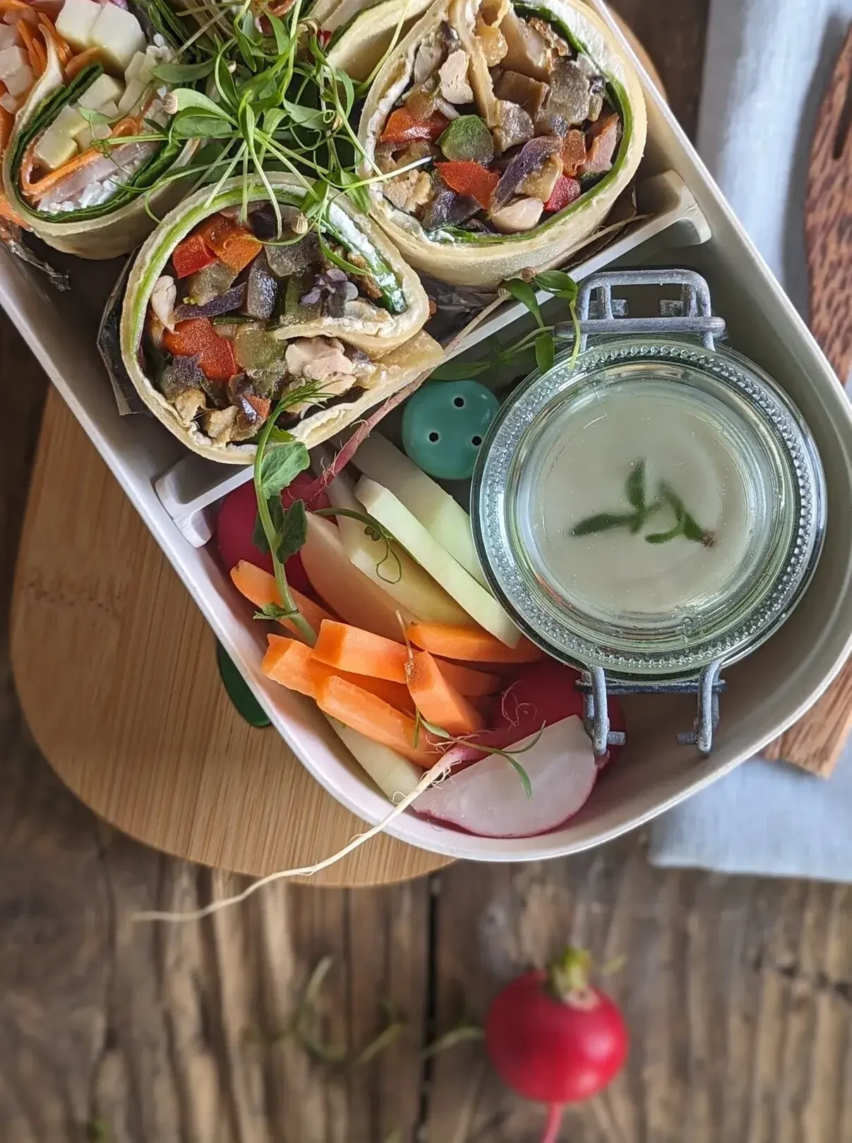 Wraps to go Jausenidee