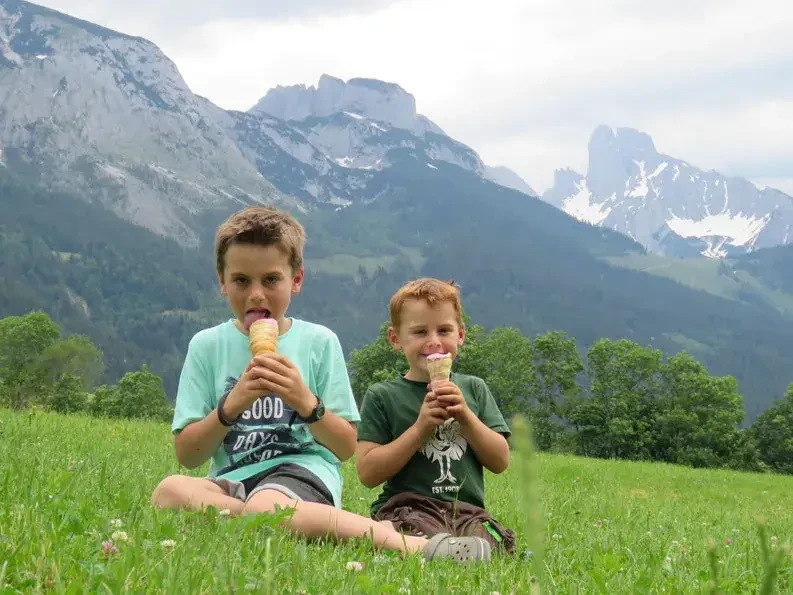 selbstgemachtes Eis