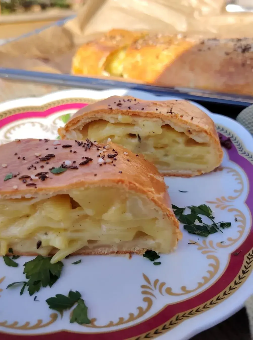Kartoffel Quark Strudel