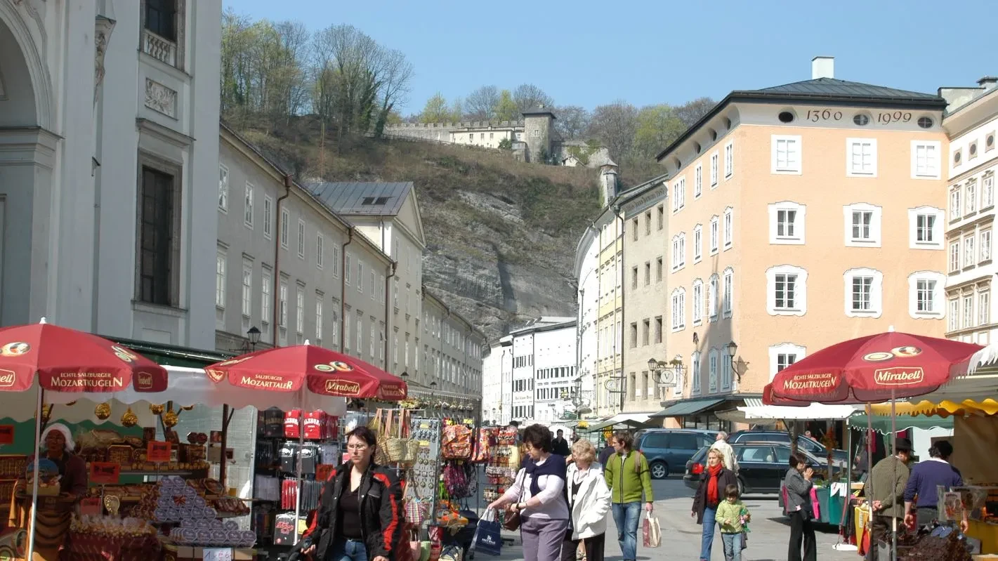 Der Grünmarkt hat sein touristisches Angebot erweitert © Johannes Killer