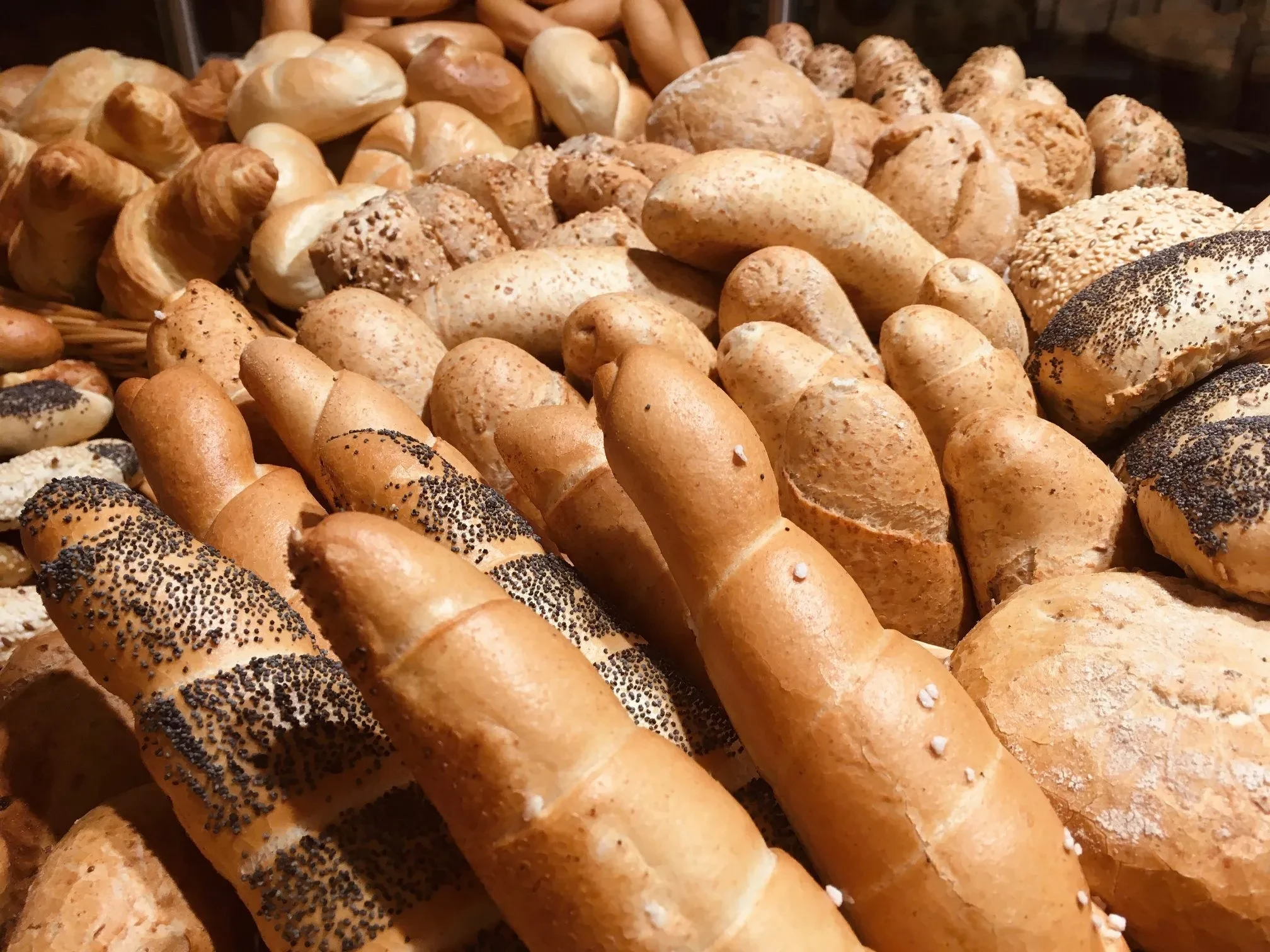 Bäckerei Necker Kornspitz und Salzstangerl