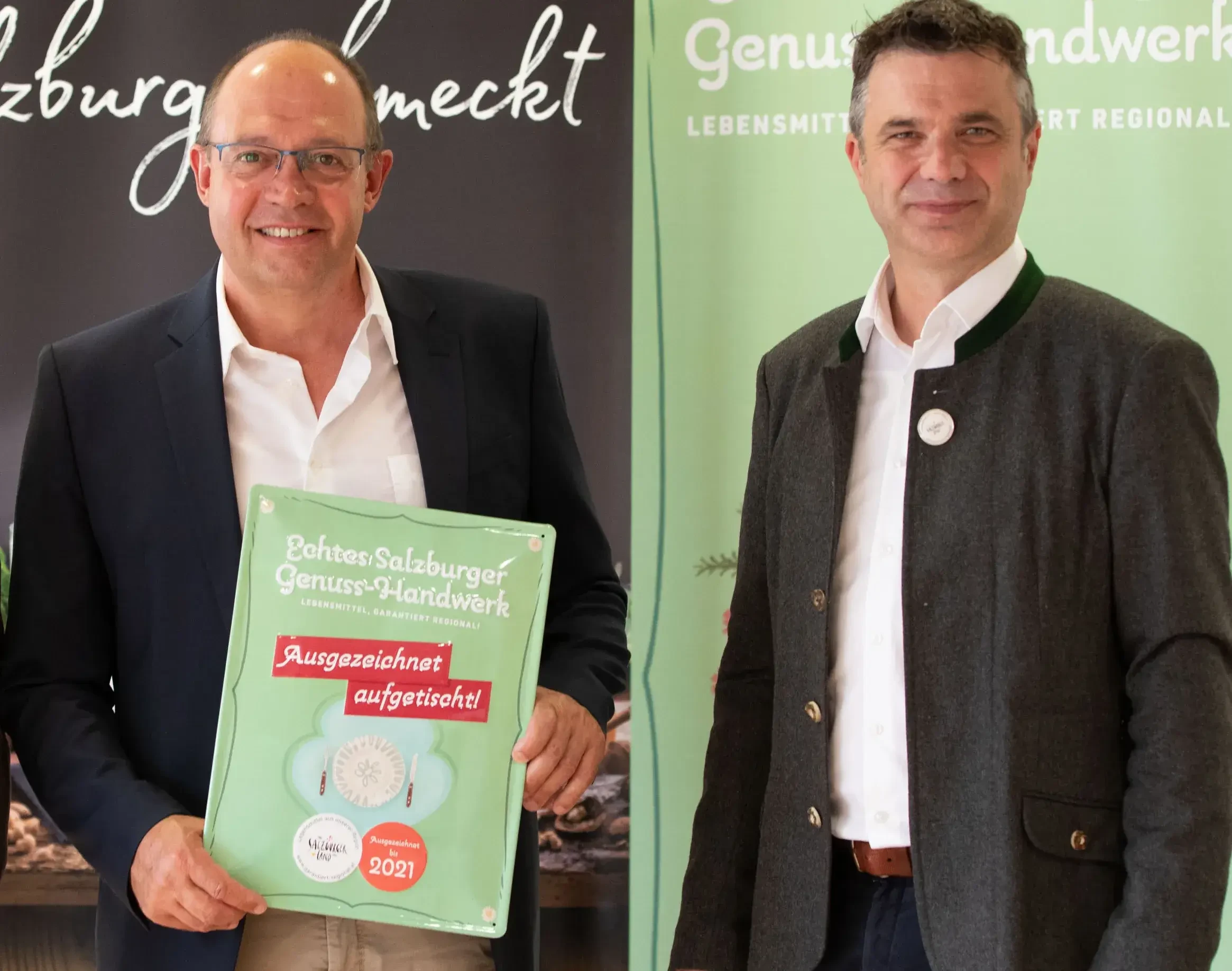 LFS Winklhof 4 Tafelverleihung Ausgezeichnet aufgetischt