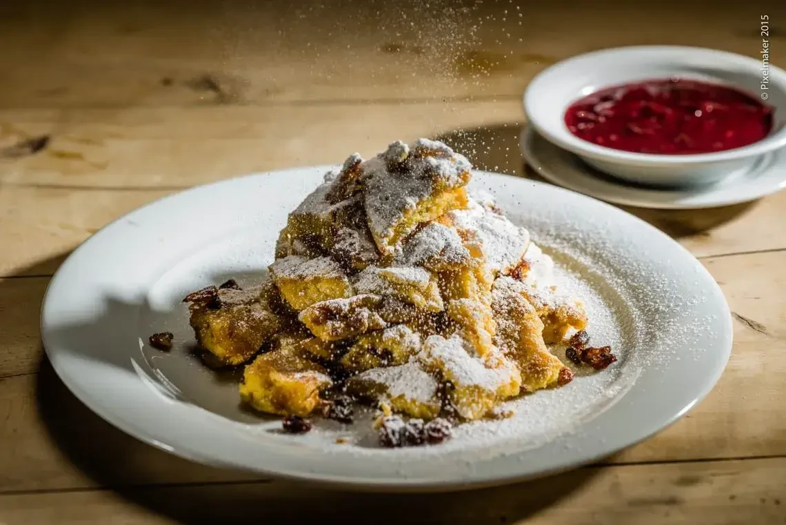 Kaiserschmarrn beim Steinerwirt in Großgmain