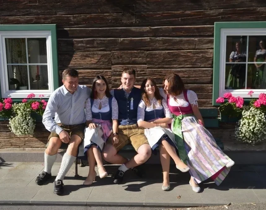 Familie Braumann vom Grasmann Hof