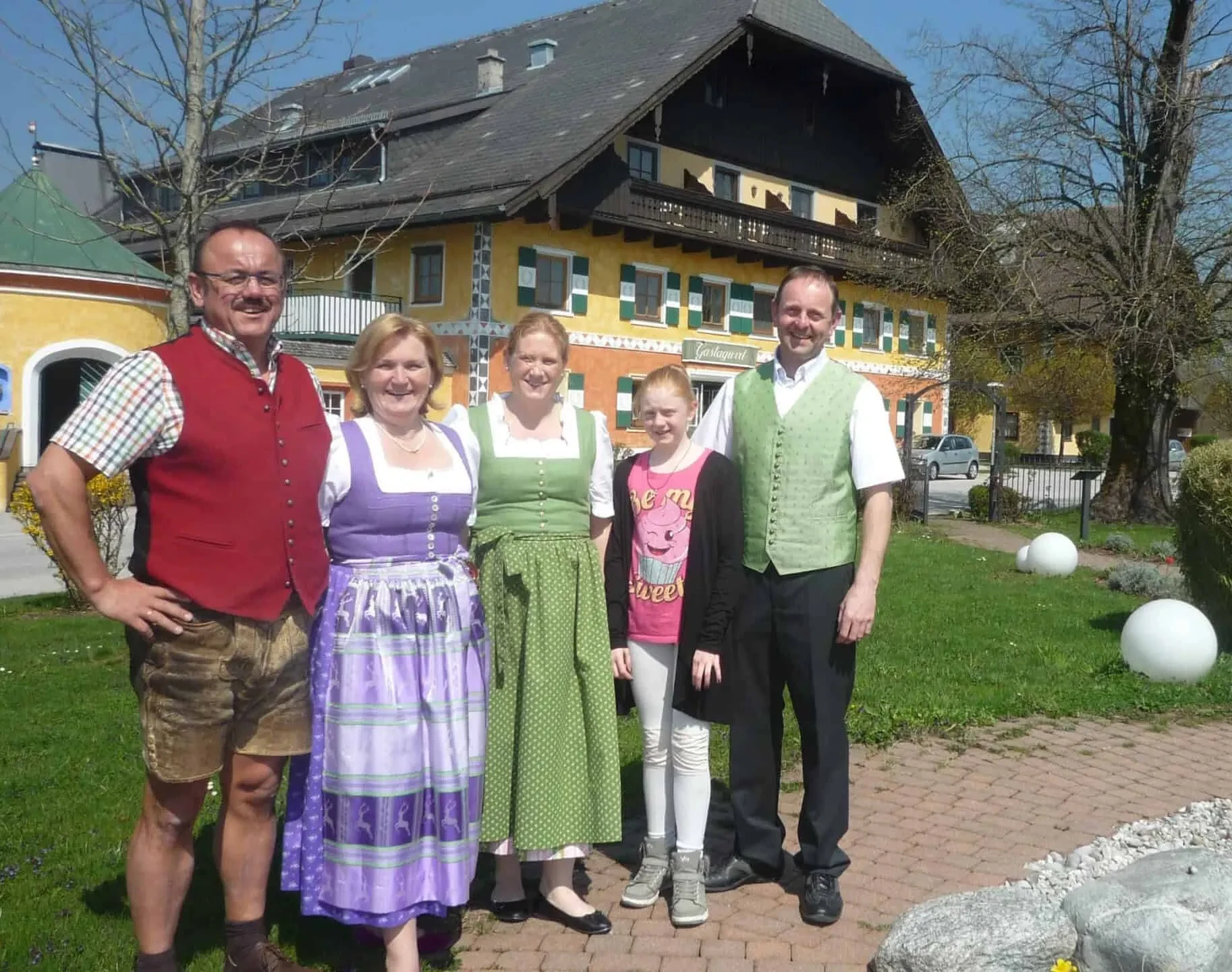 Gastgeberfamilie vom Gastagwirt