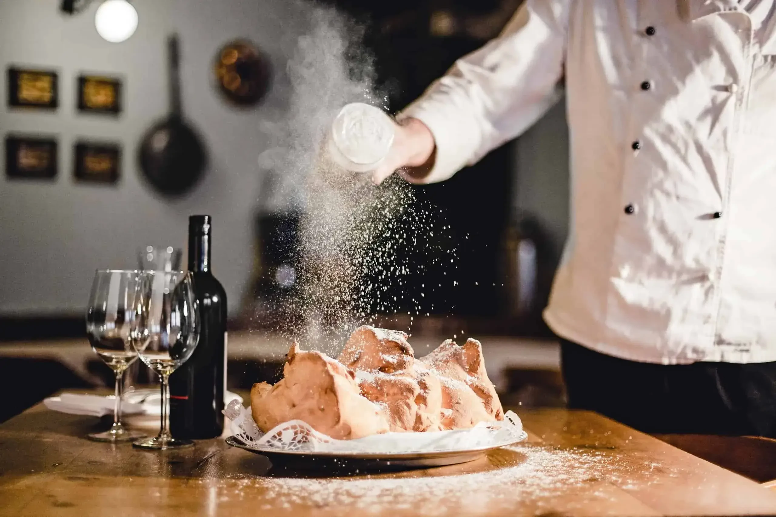 Salzburger-Nockerl werden im Gasthof-Weitgasser in Mauterndorf serviert