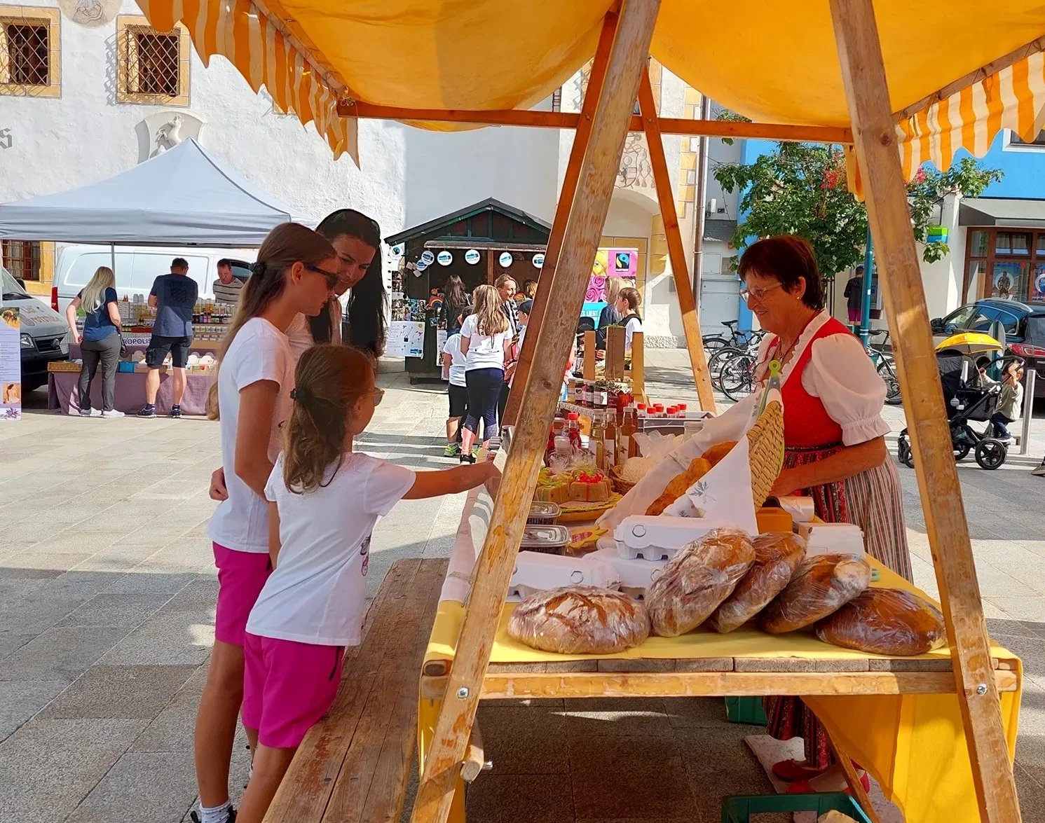 Einkaufen am Lungauer Wochenmarkt ist immer ein Genuss.