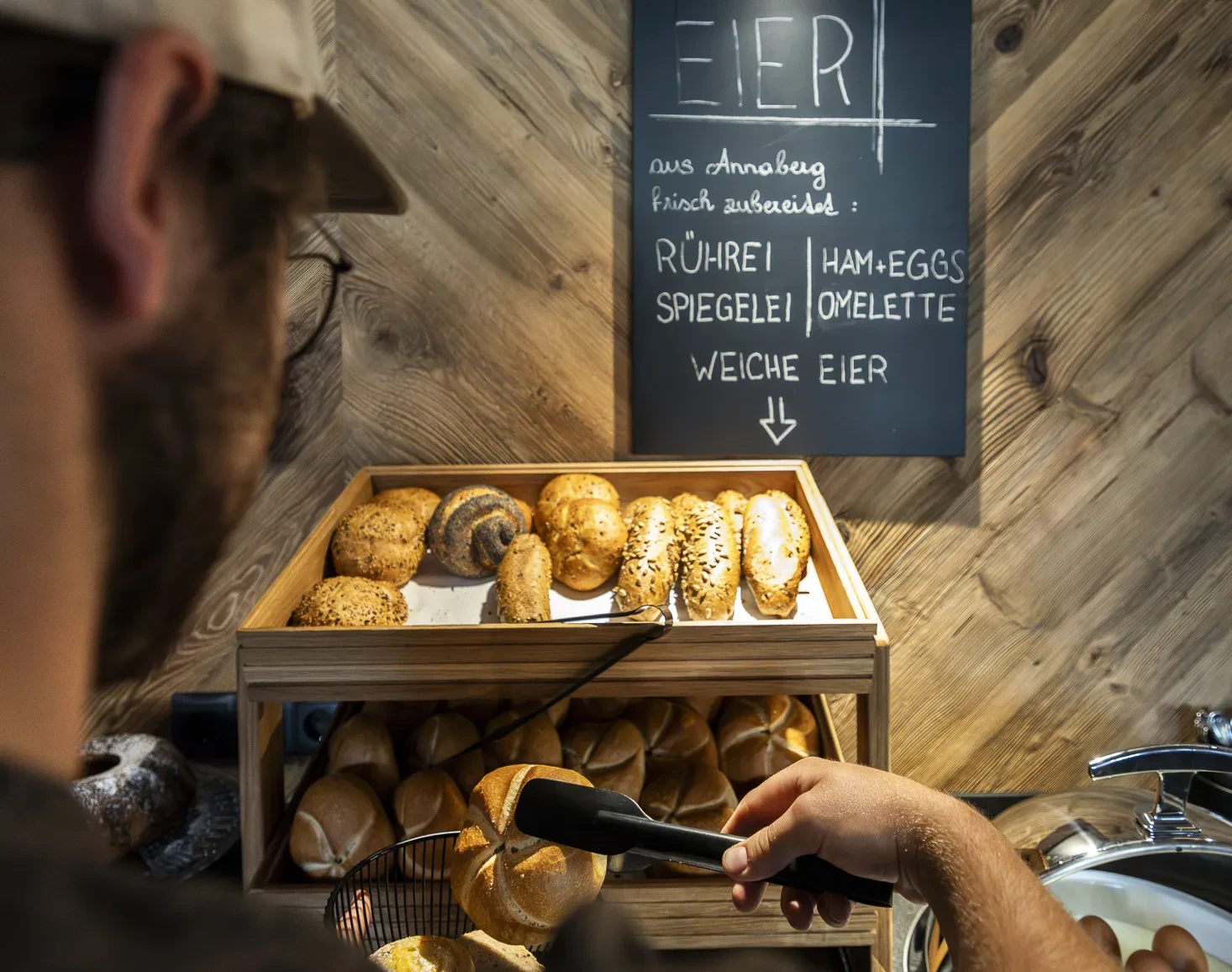 Das Frühstücksangebot im Pongauerhof ist groß.