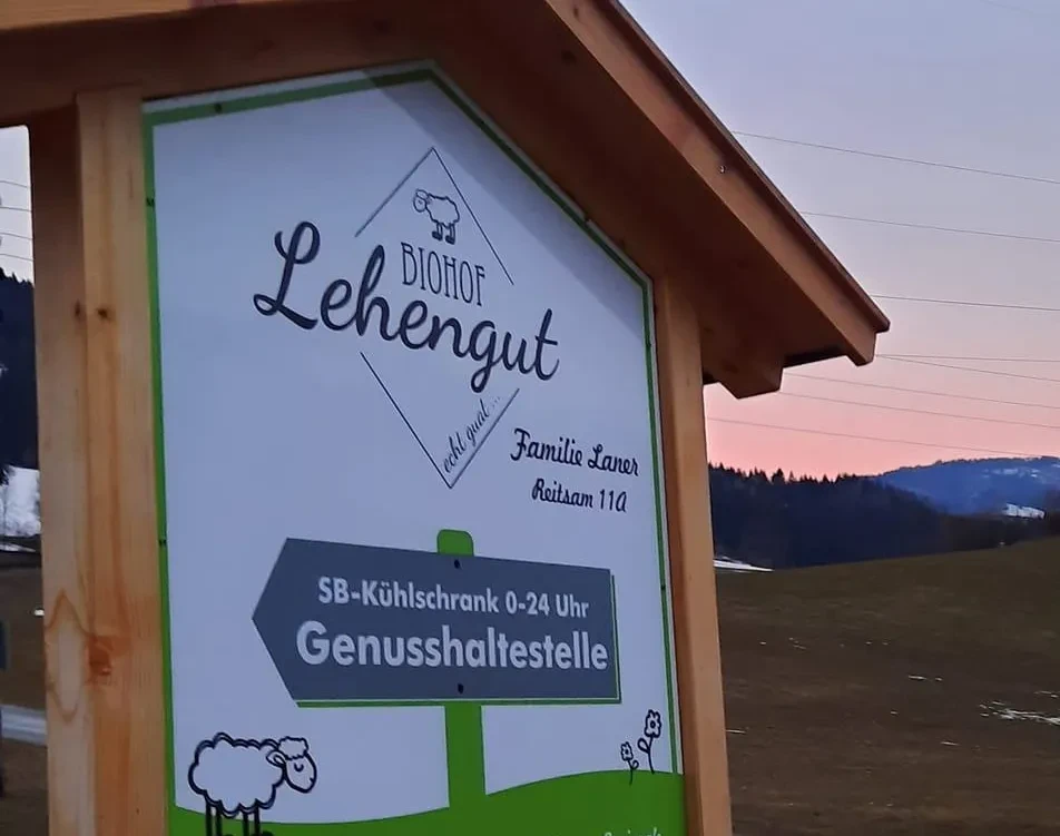 Biohof Lehengut Genusshaltestelle